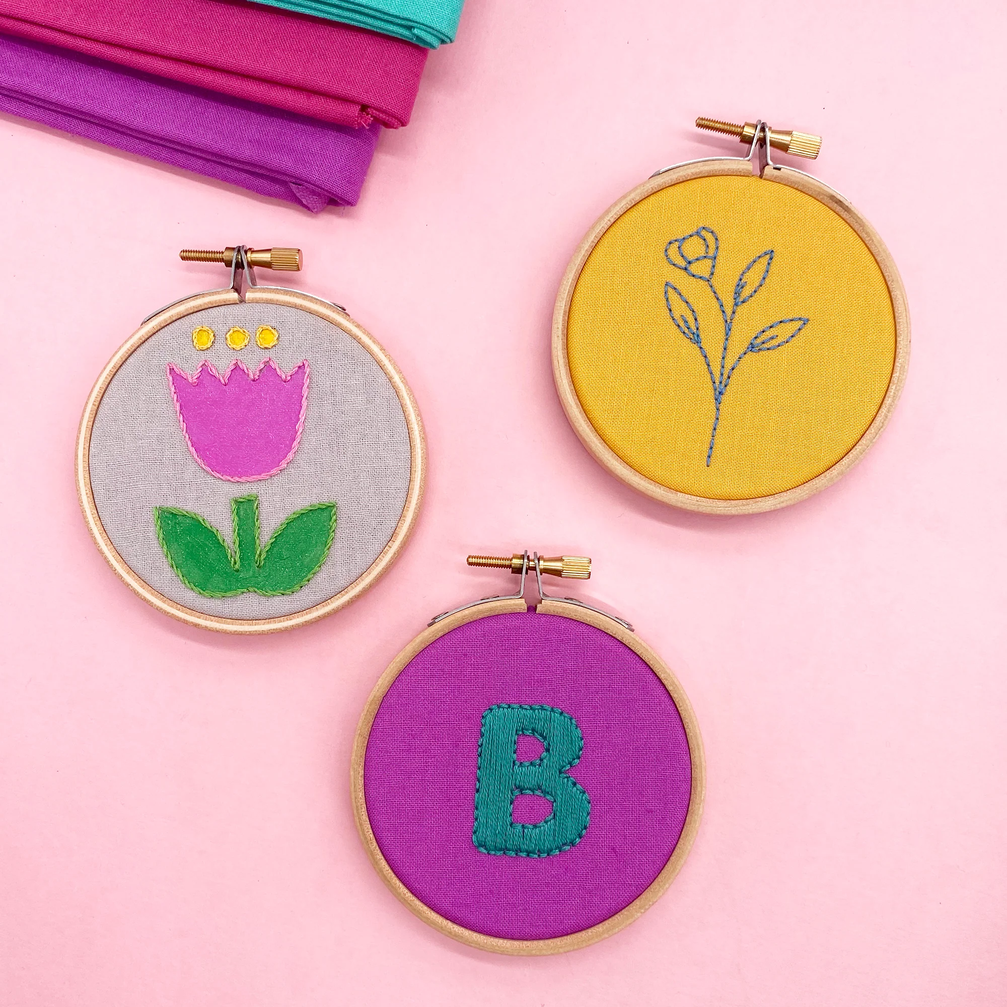 3" Wooden Embroidery Hoop - Image 5