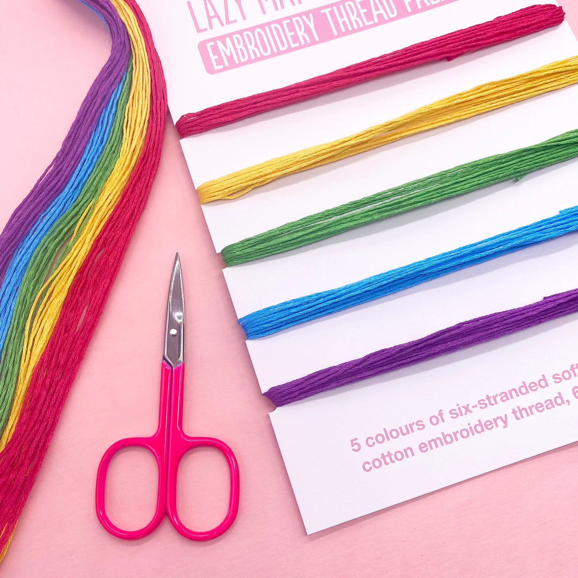 30m Embroidery Thread Pack: Almost Rainbow - Image 4