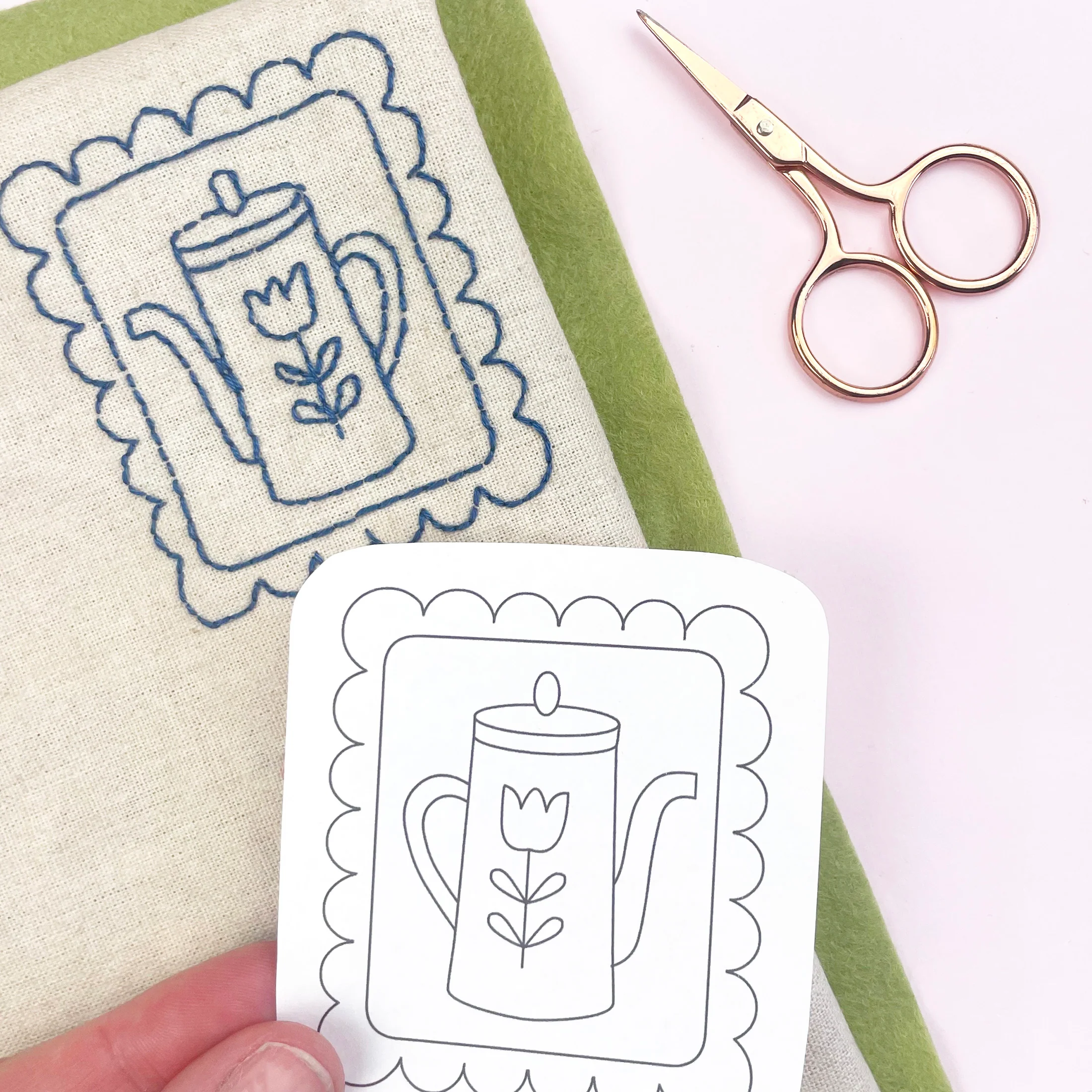 Iron-On Embroidery Patterns: 12 Autumn Doodle Themed Designs - Image 5