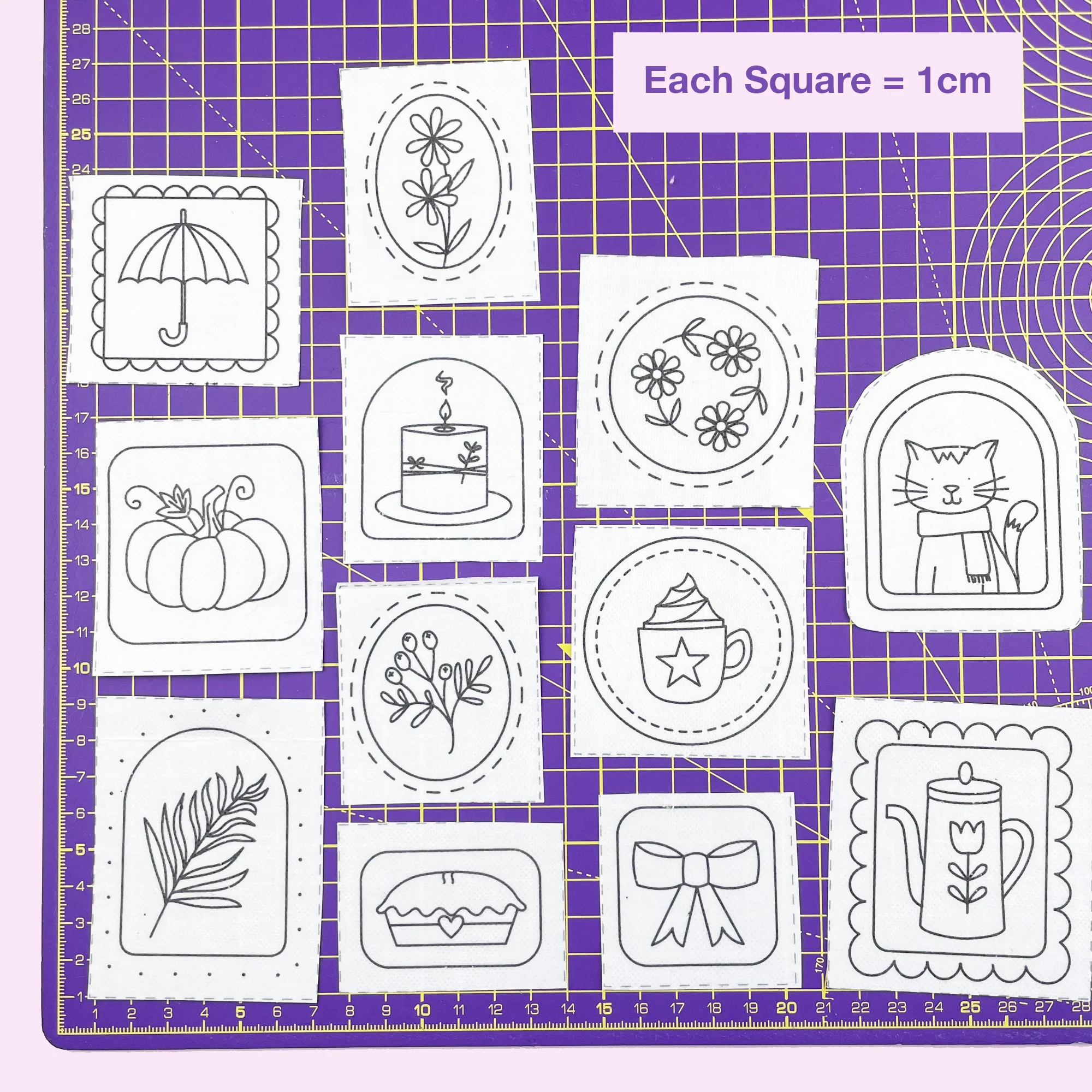 Autumn Doodles: Stick and Stitch Embroidery Patterns - Image 6