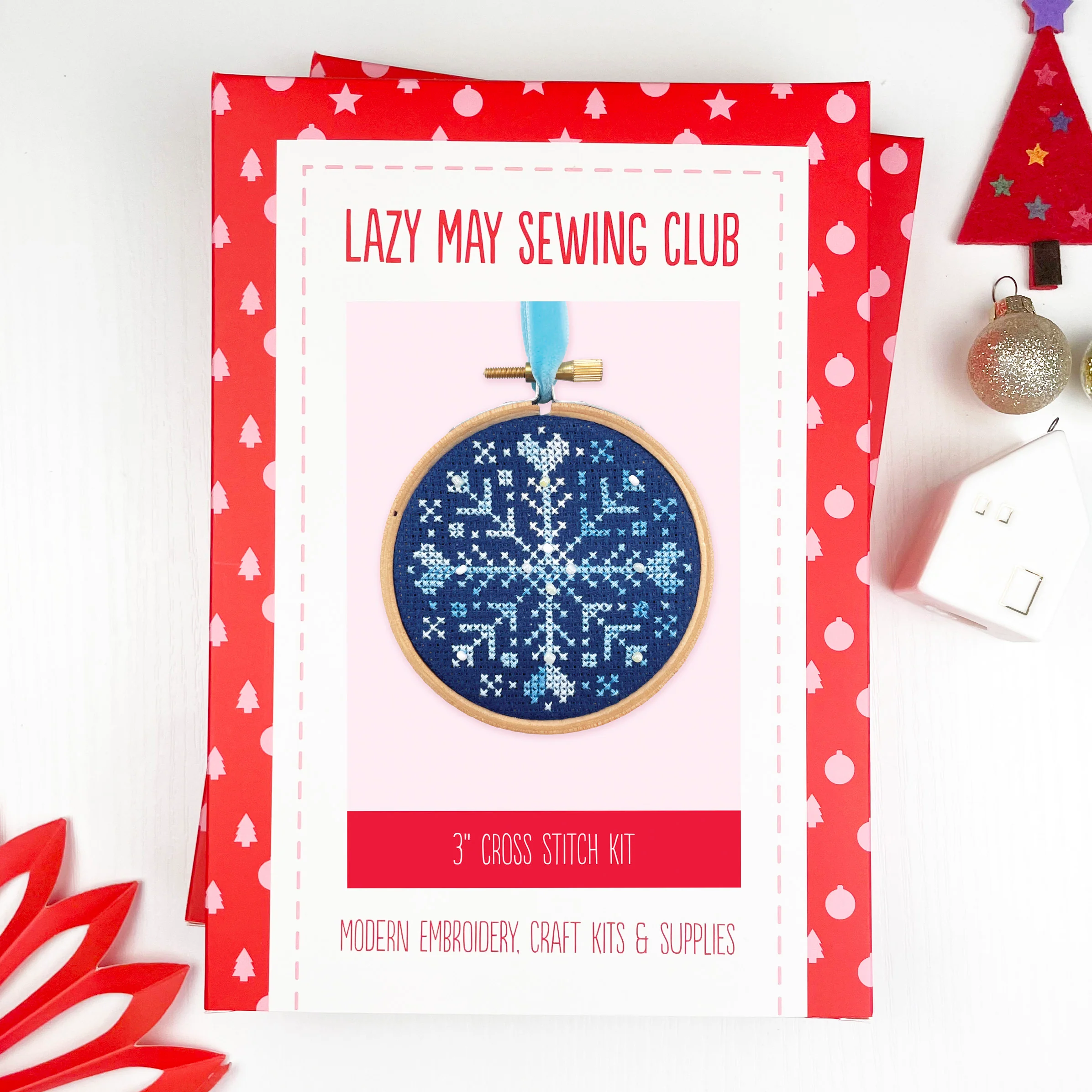 Beaded Snowflake: Christmas Cross Stitch Kit - Image 7