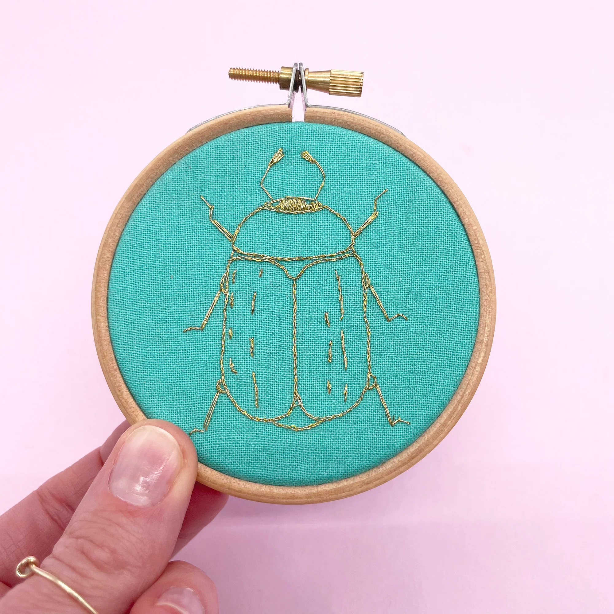 Beautiful Bugs Stick and Stitch Embroidery Patterns - Image 7