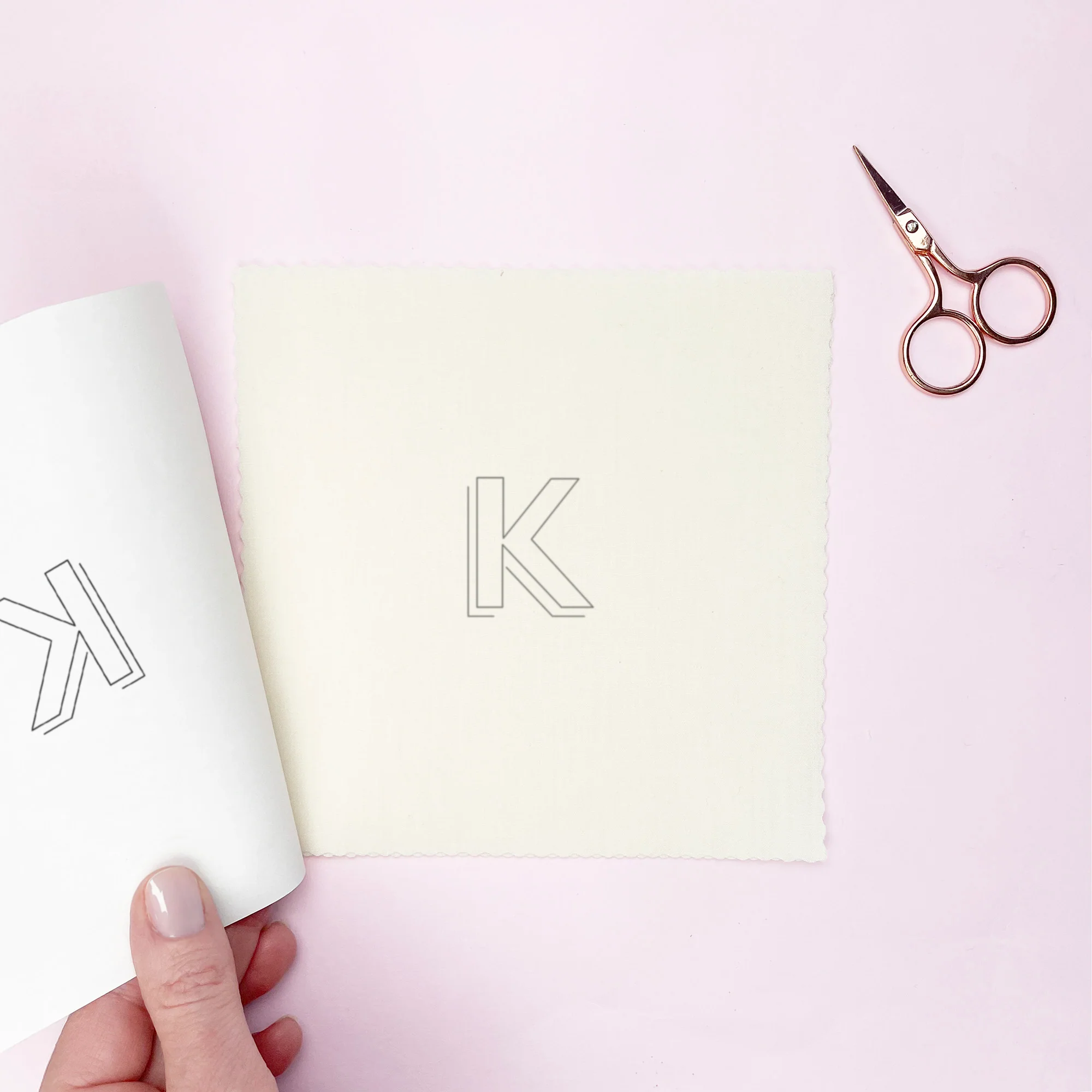 Iron-On Embroidery Patterns: 26 Bold Alphabet Letter Designs - Image 5