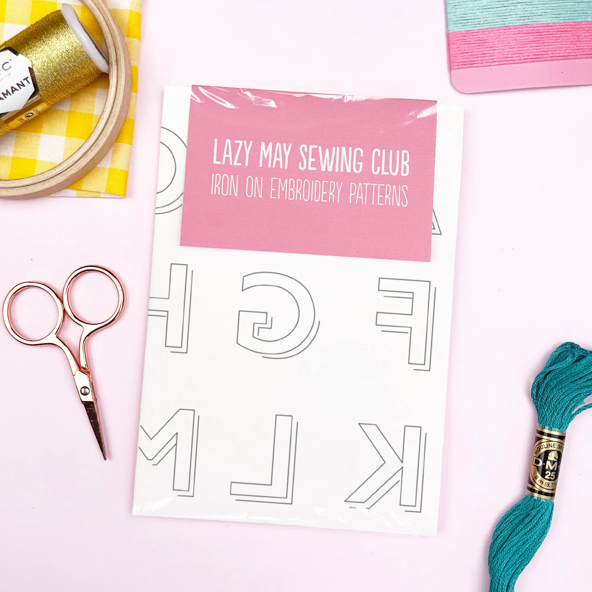 Iron-On Embroidery Patterns: 26 Bold Alphabet Letter Designs - Image 9