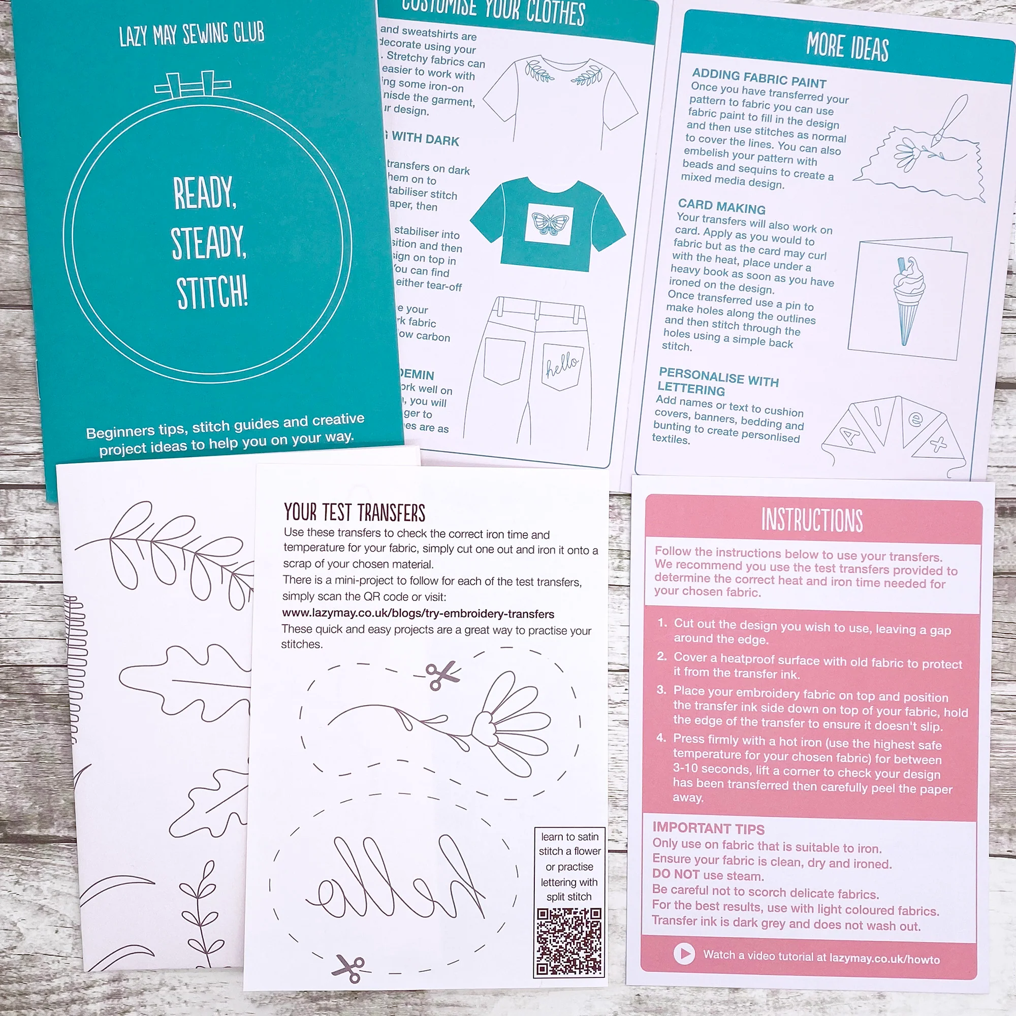Iron-On Embroidery Patterns: Botanical Themed Designs - Image 4