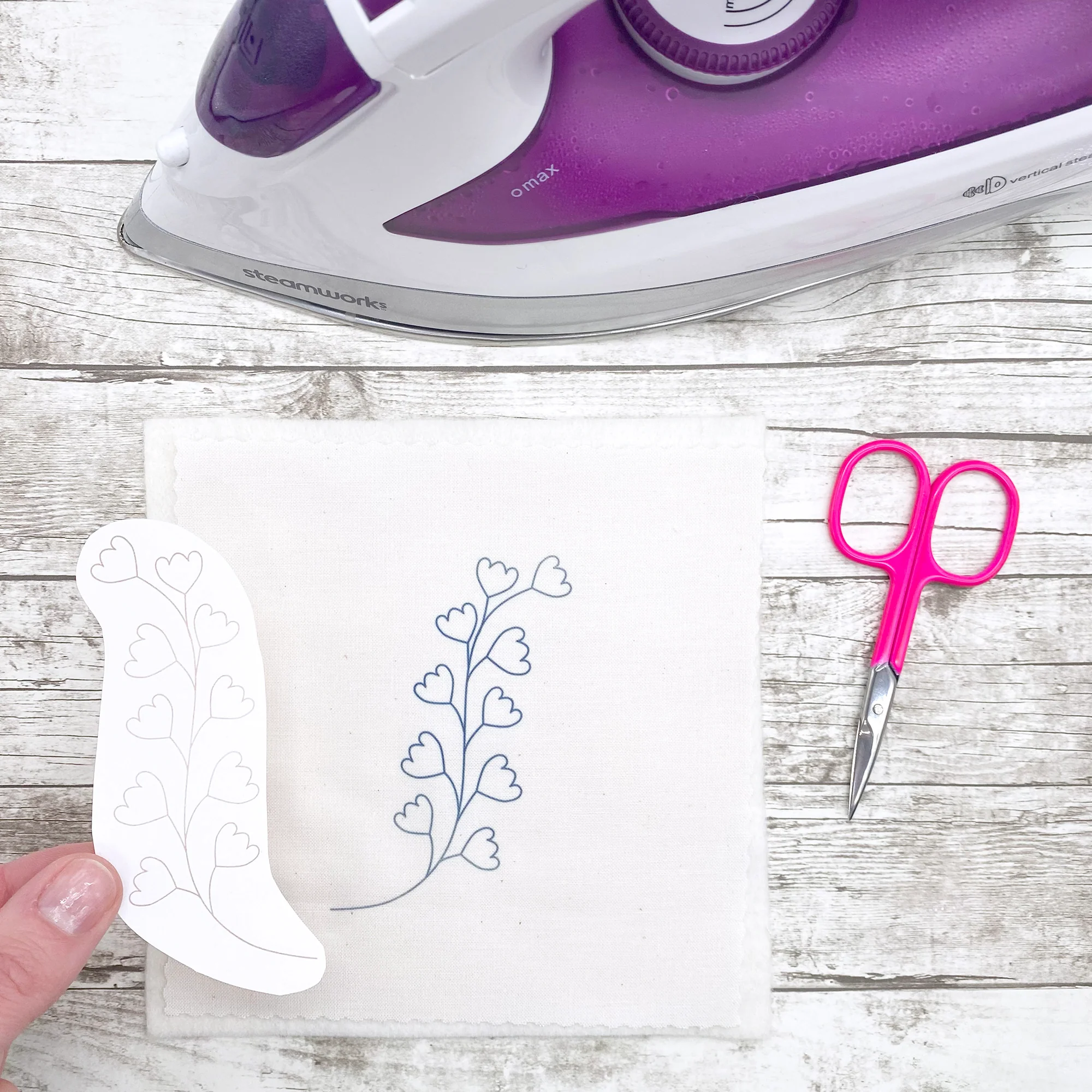 Iron-On Embroidery Patterns: Botanical Themed Designs - Image 5