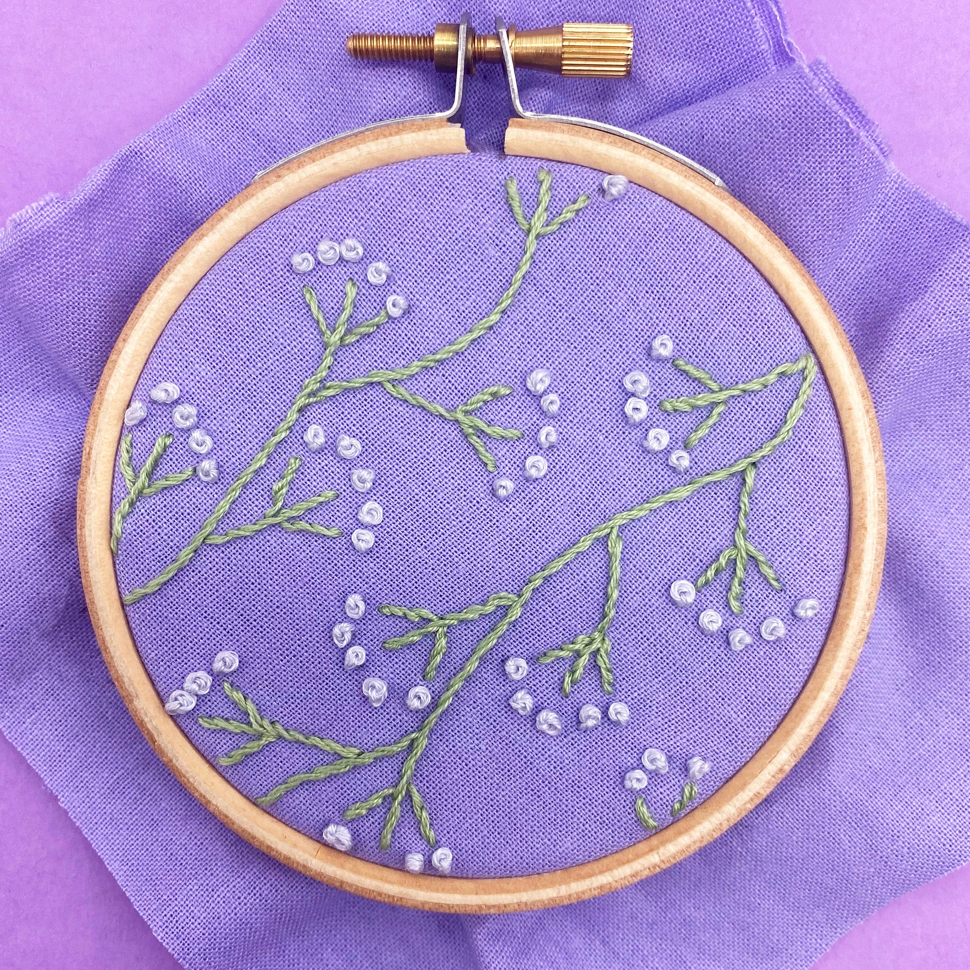 Iron-On Embroidery Patterns: Botanical Themed Designs - Image 7