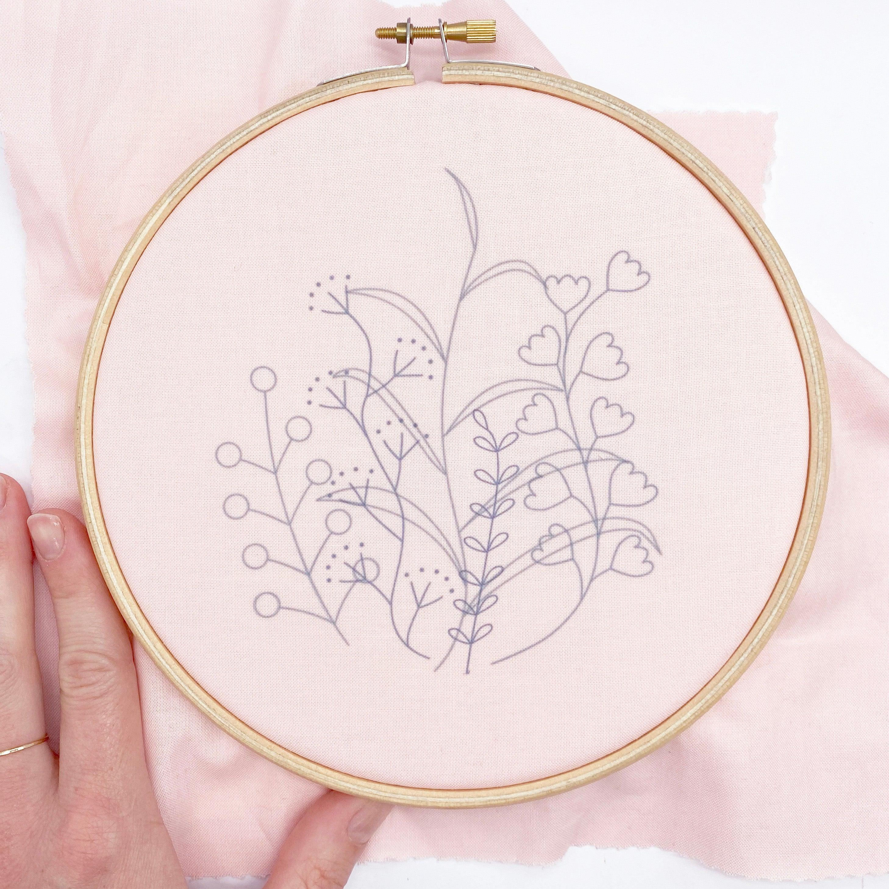 Iron-On Embroidery Patterns: Botanical Themed Designs - Image 8