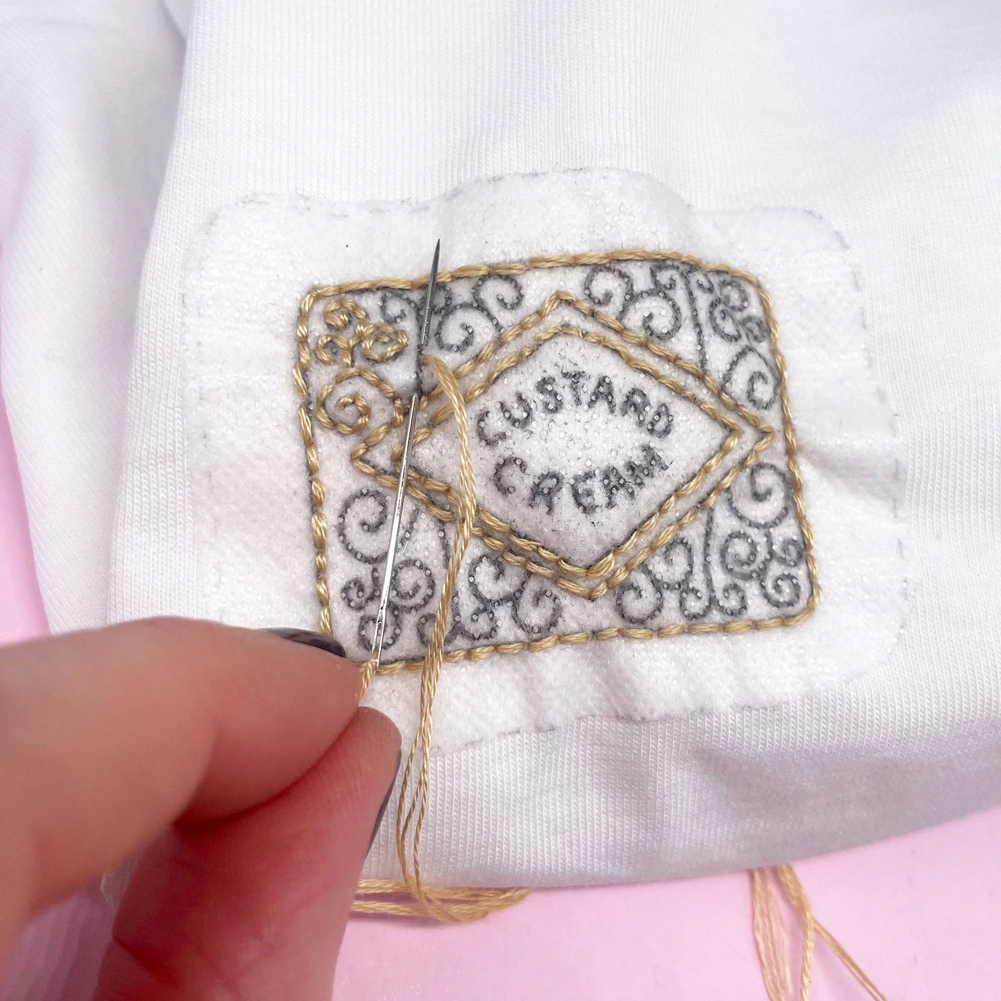 British Biscuits: Stick and Stitch Embroidery Patterns - Image 5