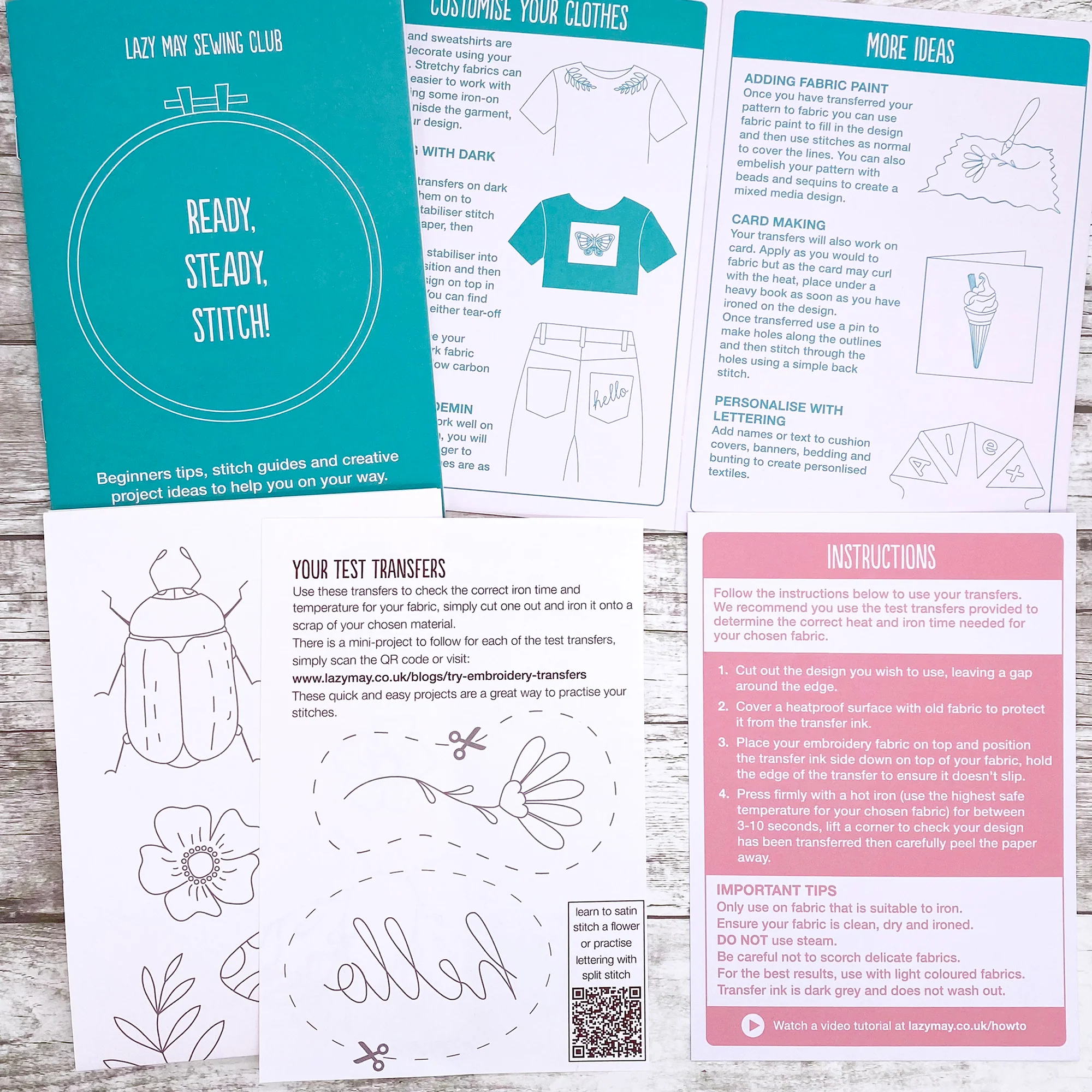 Iron-On Embroidery Patterns: Insect & Bug Themed Designs - Image 4