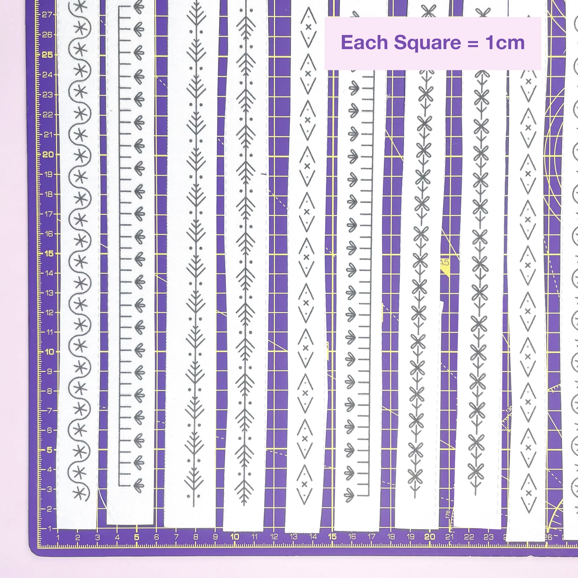 Decorative Borders: Stick and Stitch Embroidery Patterns - Image 5