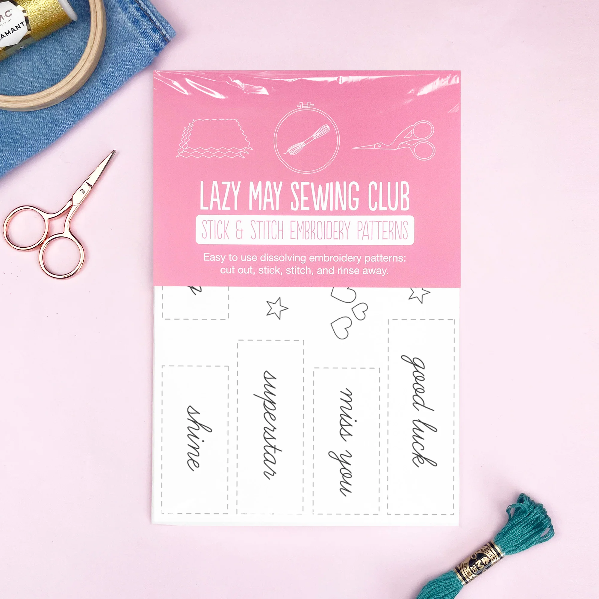 Secret Messages: Stick and Stitch Embroidery Patterns - Image 7