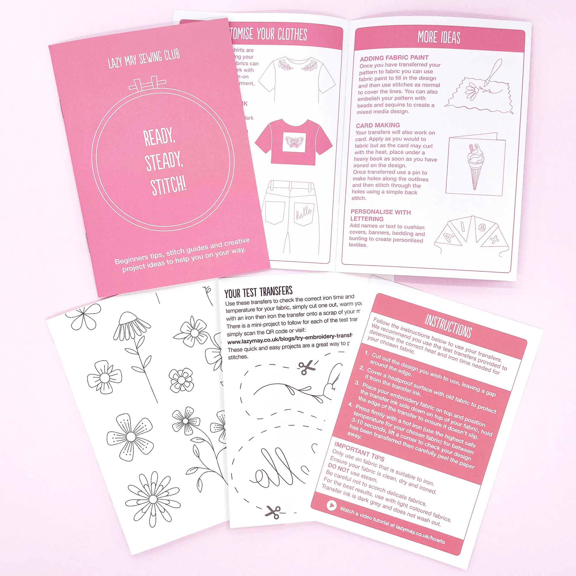 Iron-On Embroidery Patterns: 30 Small Floral Themed Designs - Image 7
