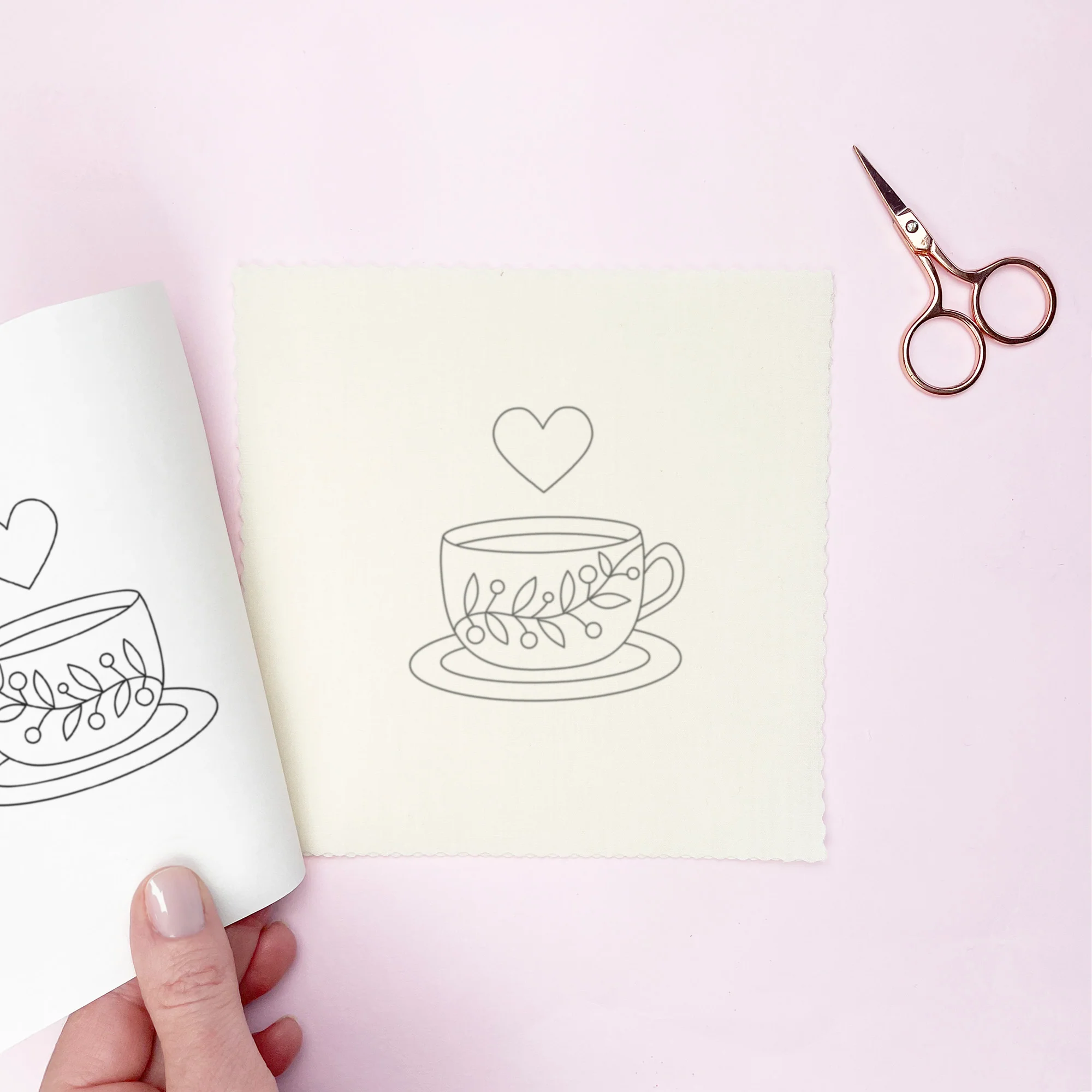 Iron-On Embroidery Patterns: 13 Cute Doodle Themed Designs - Image 3