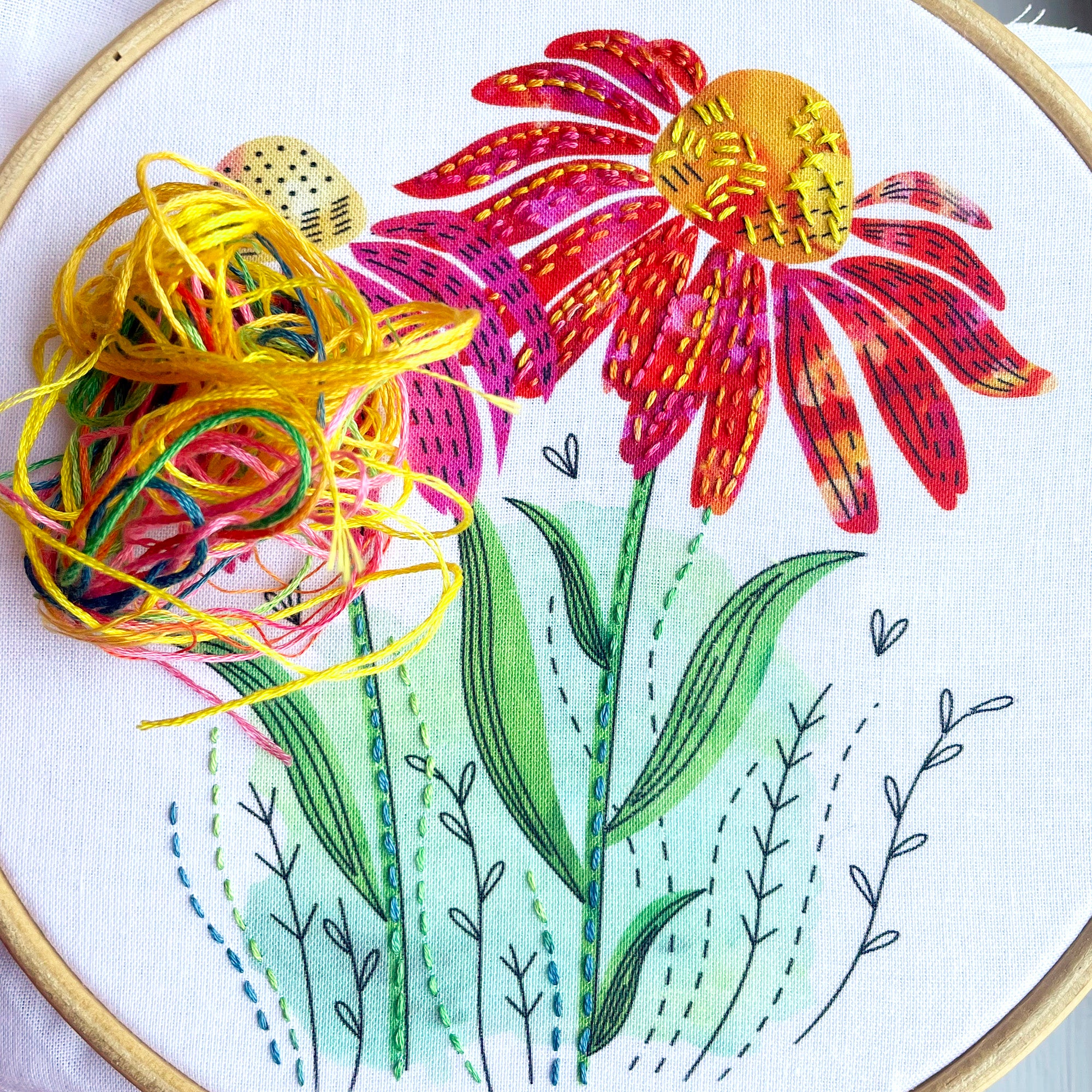 Wildflower Embroidery Kit - Image 5