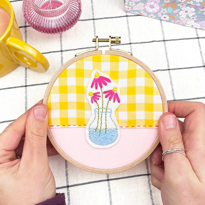 Floral Vases: Stick and Stitch Embroidery Patterns - Image 7