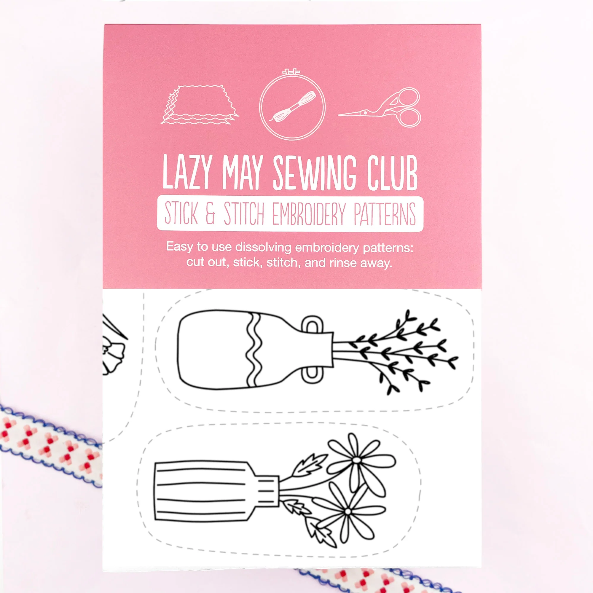 Floral Vases: Stick and Stitch Embroidery Patterns - Image 8