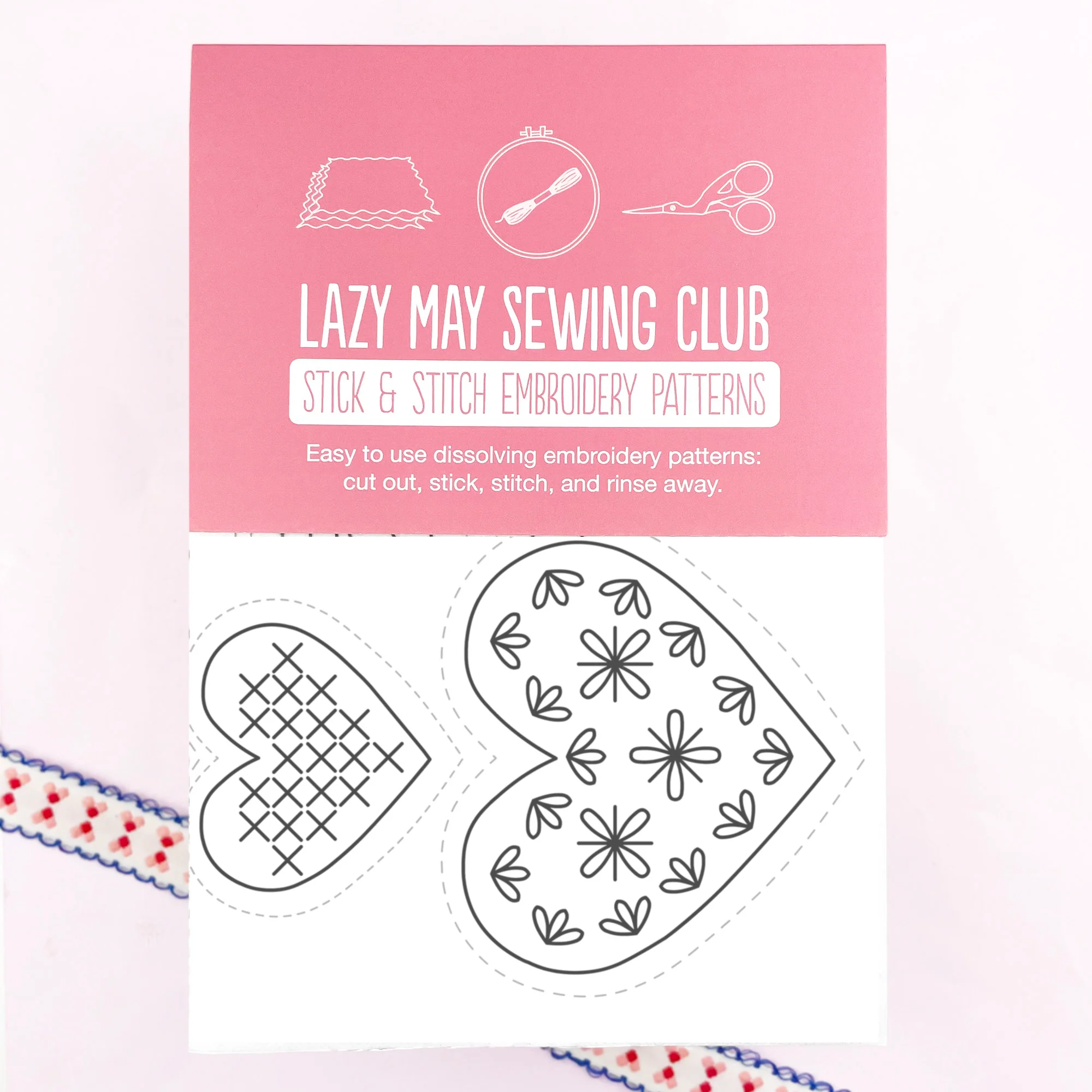 Folk Hearts: Stick and Stitch Embroidery Patterns - Image 9