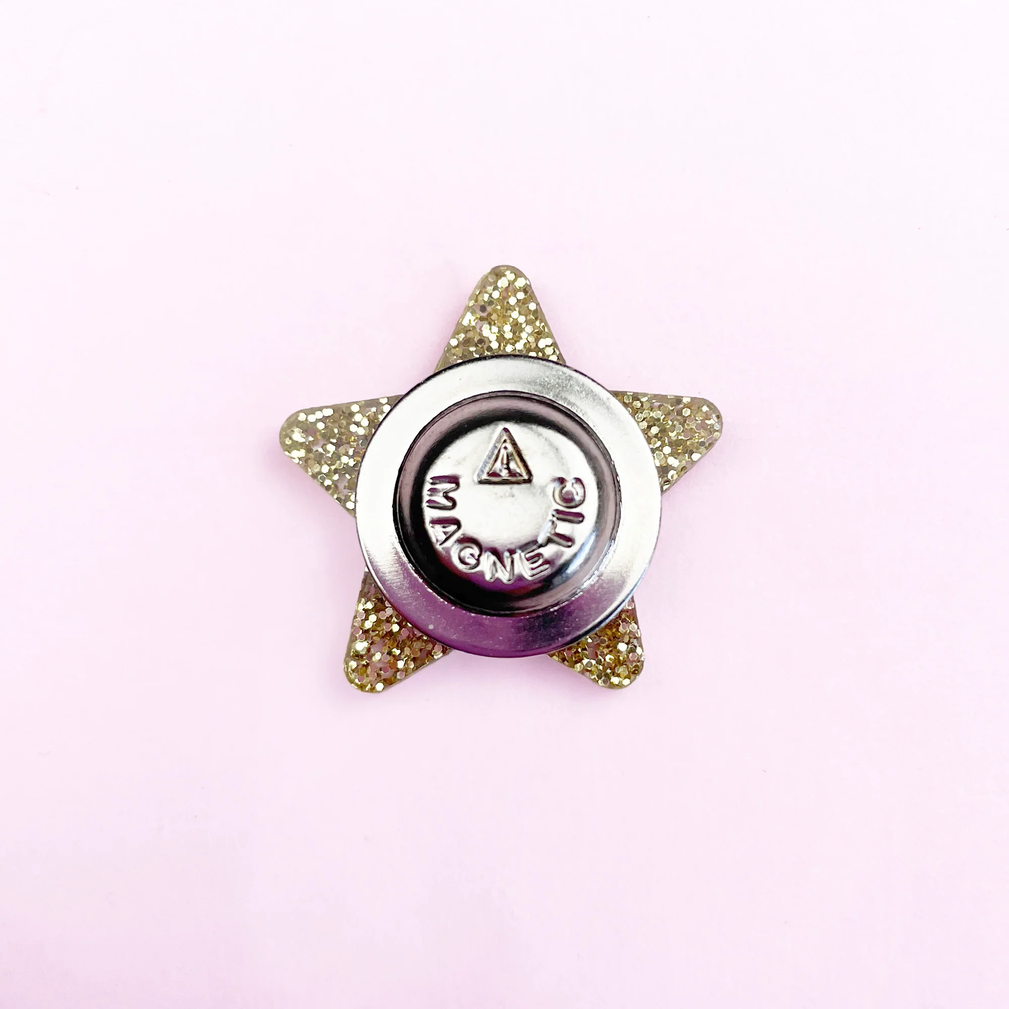 Gold Glitter Star Magnetic Needle Minder - Image 5