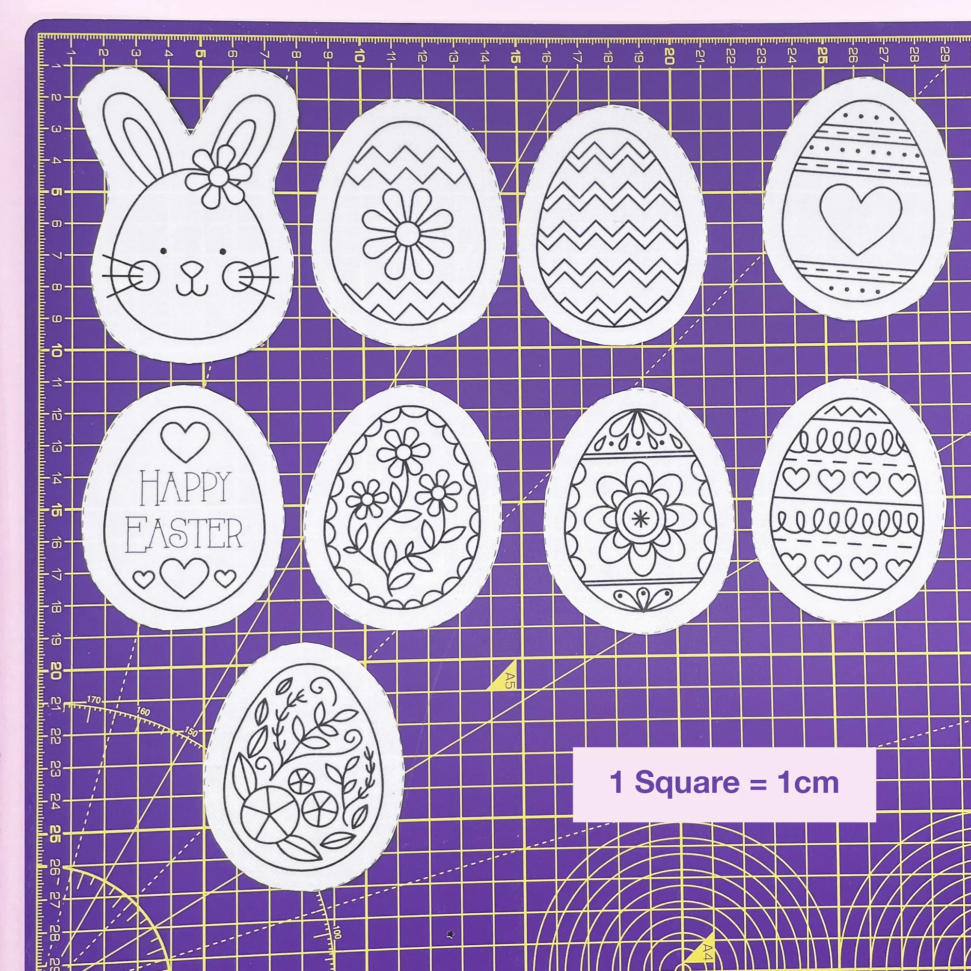 Happy Easter: Stick and Stitch Embroidery Patterns - Image 5