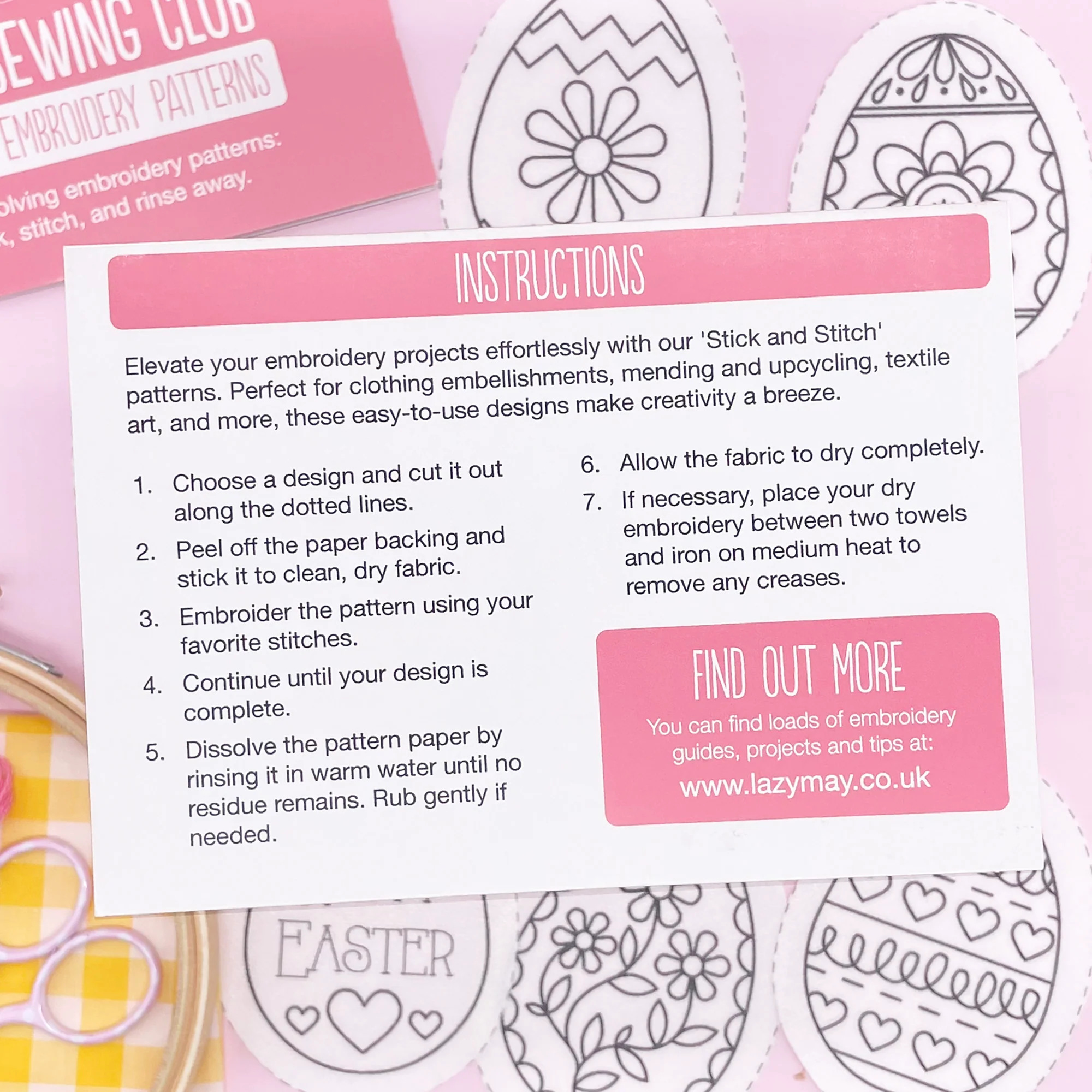Happy Easter: Stick and Stitch Embroidery Patterns - Image 6
