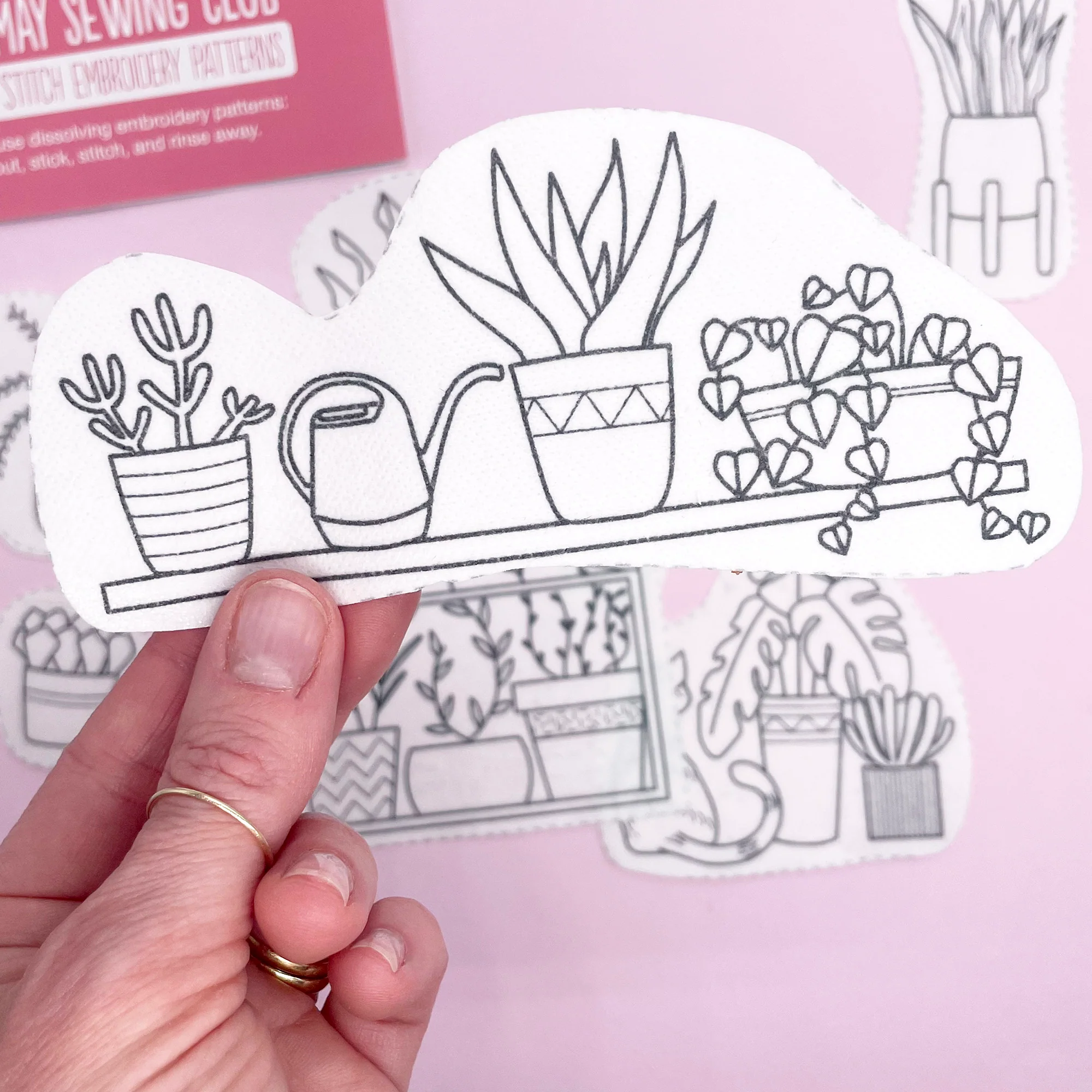 House Plants: Stick and Stitch Embroidery Patterns - Image 4