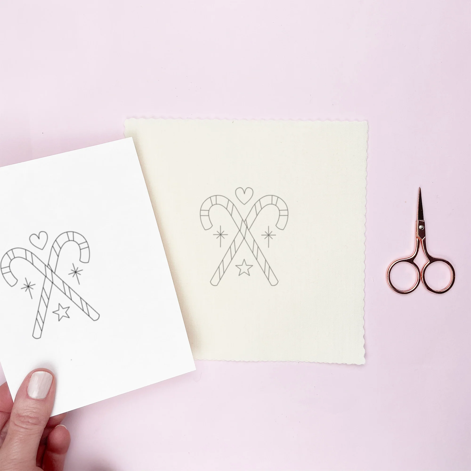 Iron-On Embroidery Patterns: 14 Christmas Themed Designs - Image 4