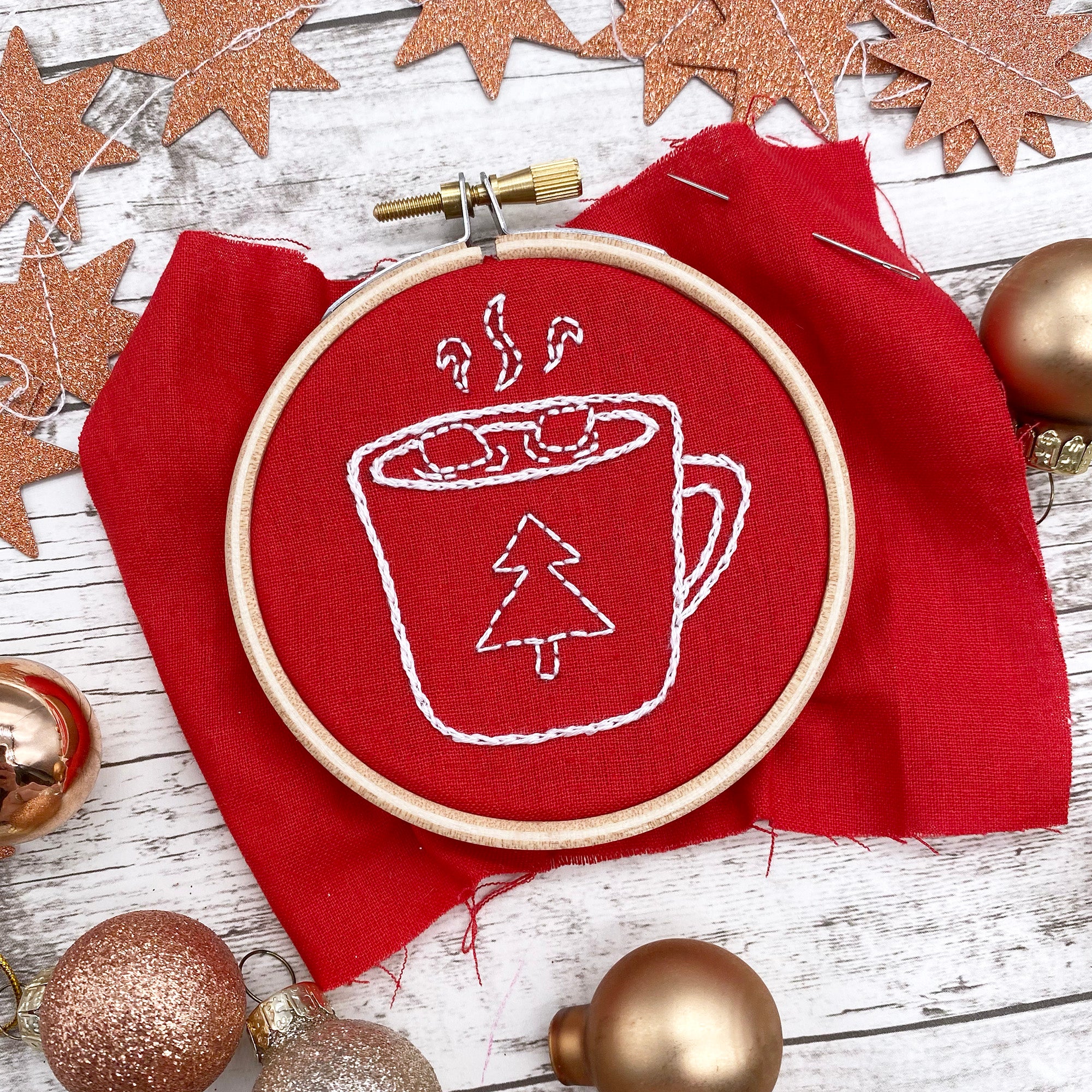 Iron-On Embroidery Patterns: 14 Christmas Themed Designs - Image 6