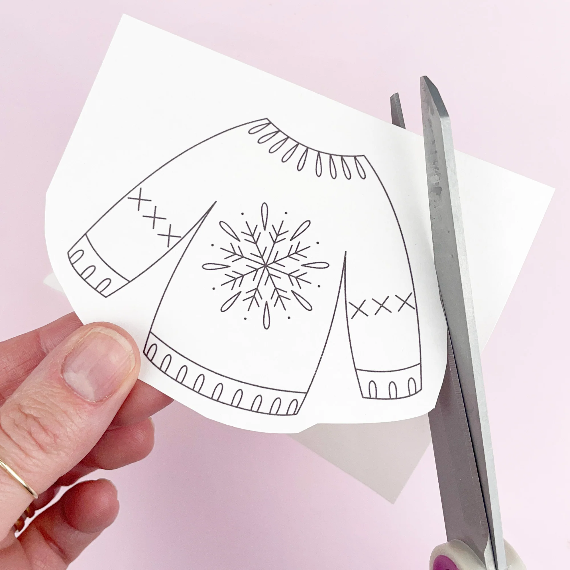 Iron-On Embroidery Patterns: Christmas Jumper Themed Designs - Image 6