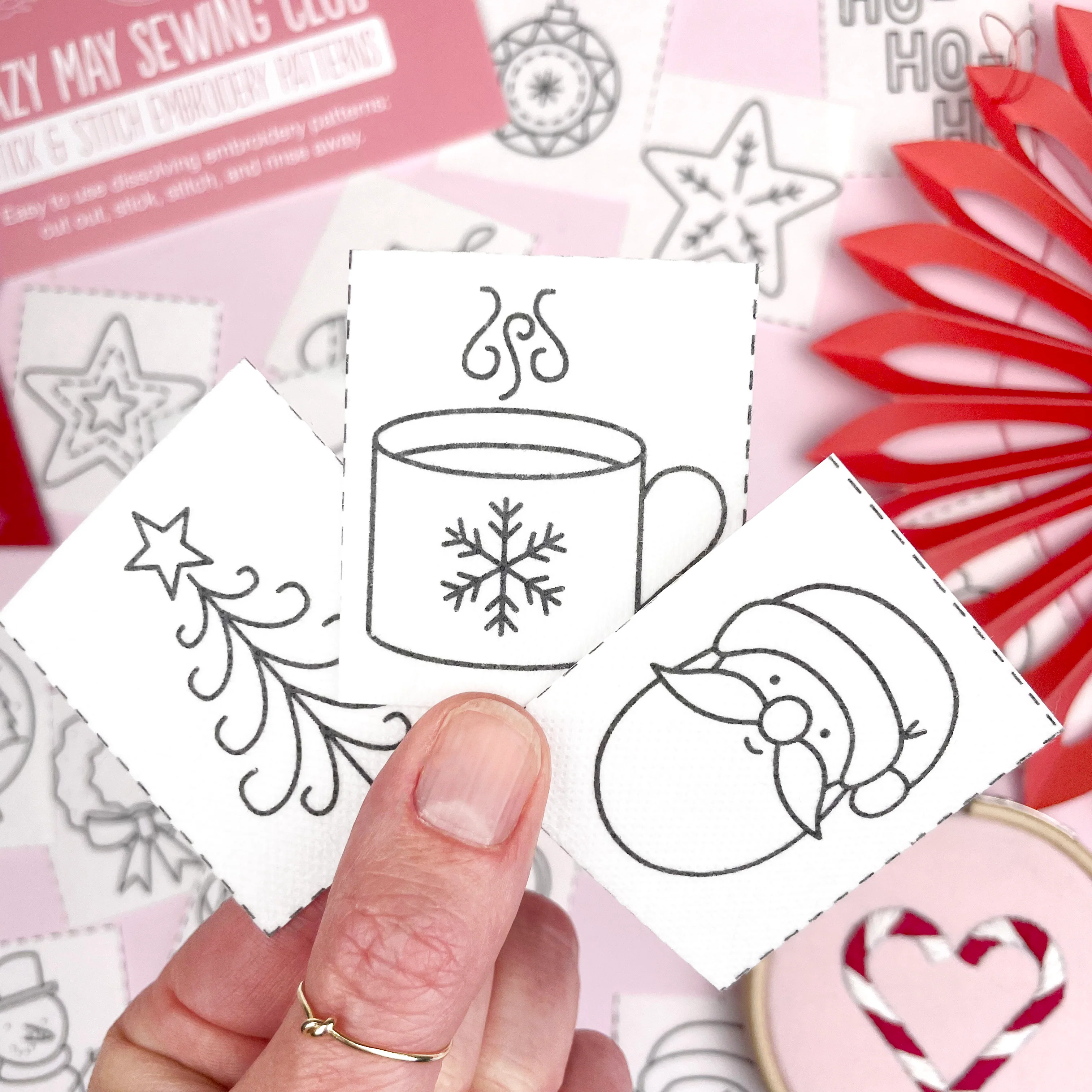 Mini Christmas: Stick and Stitch Embroidery Patterns - Image 3