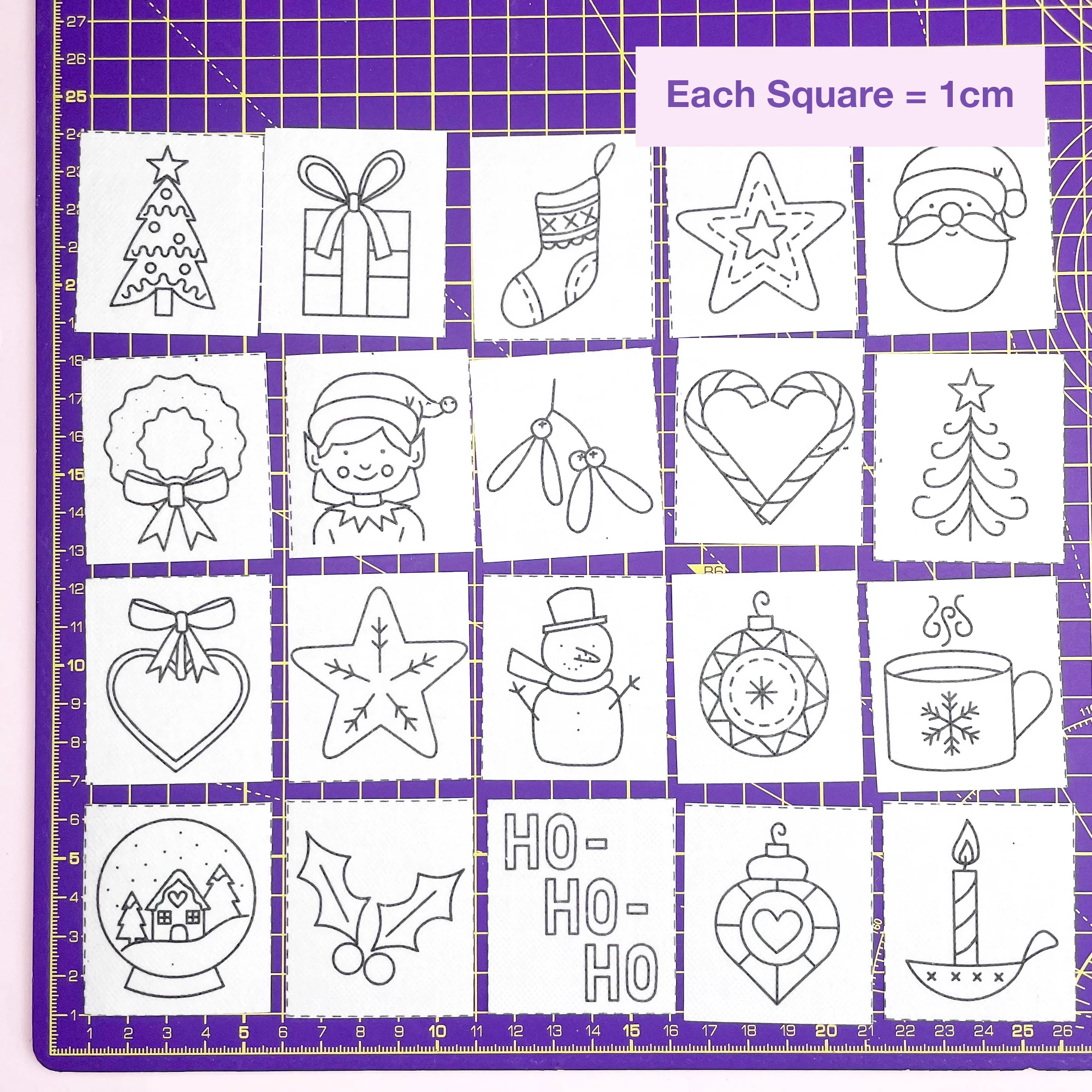 Mini Christmas: Stick and Stitch Embroidery Patterns - Image 8