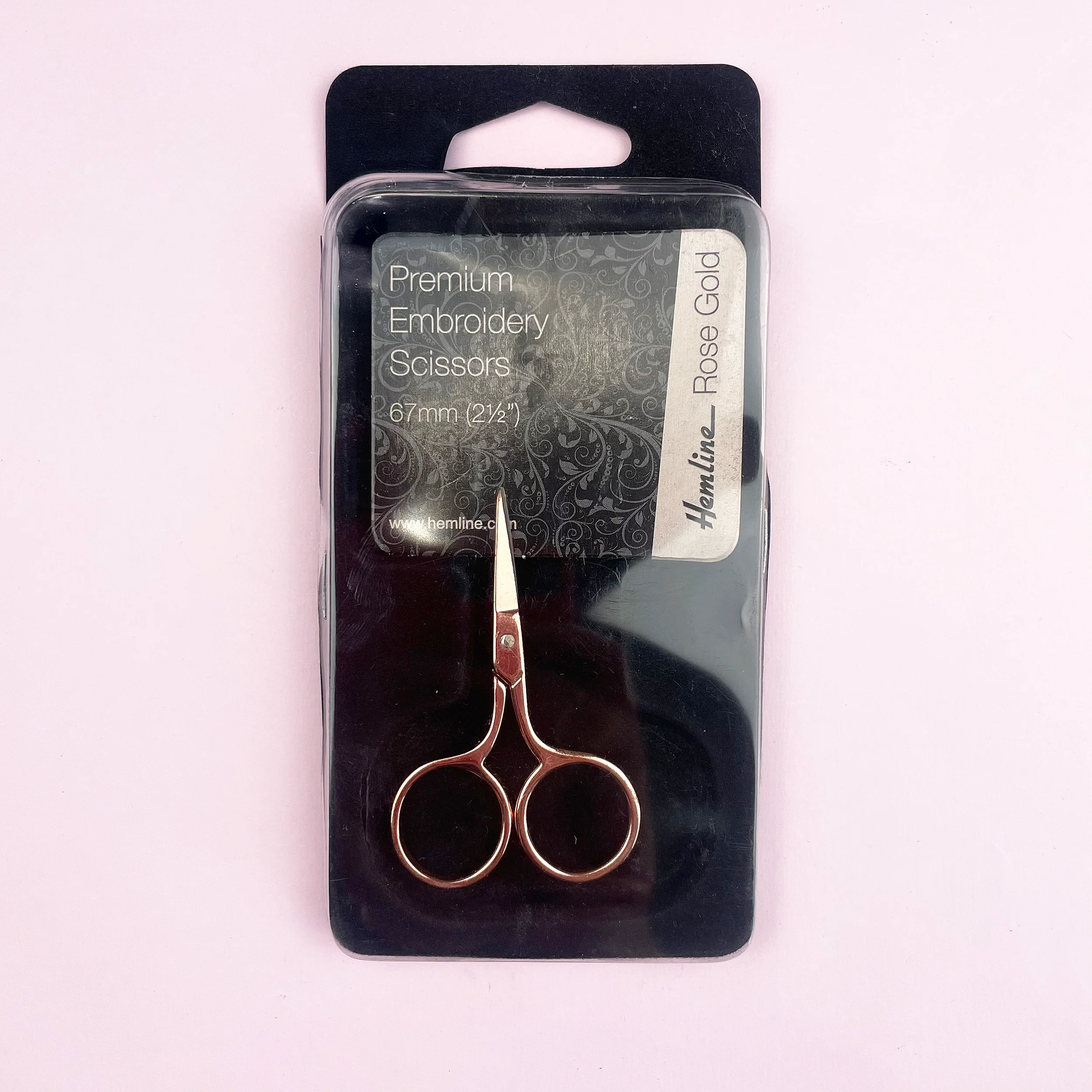 Mini Rose Gold Embroidery Scissors - Image 6