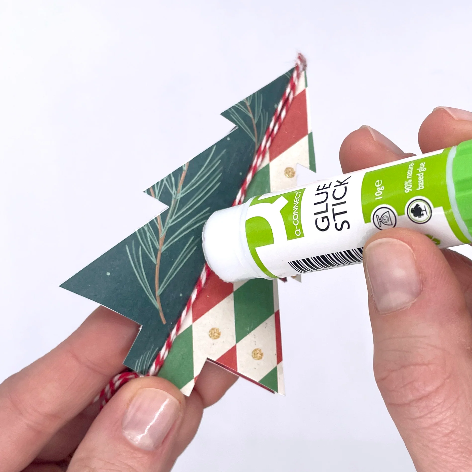 Paper Christmas Tree Decoration Kit (Makes 5) - Image 6