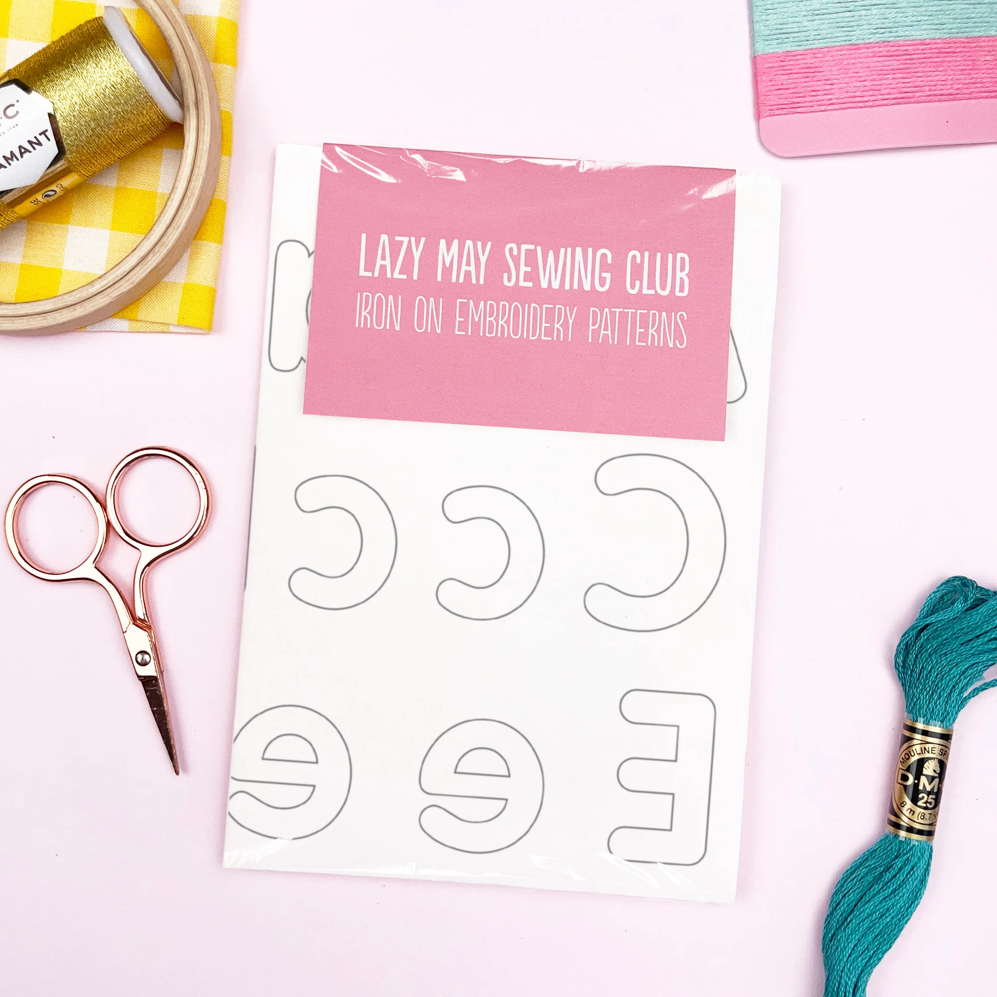 Iron-On Embroidery Patterns: 70+ Alphabet Themed Designs - Image 10