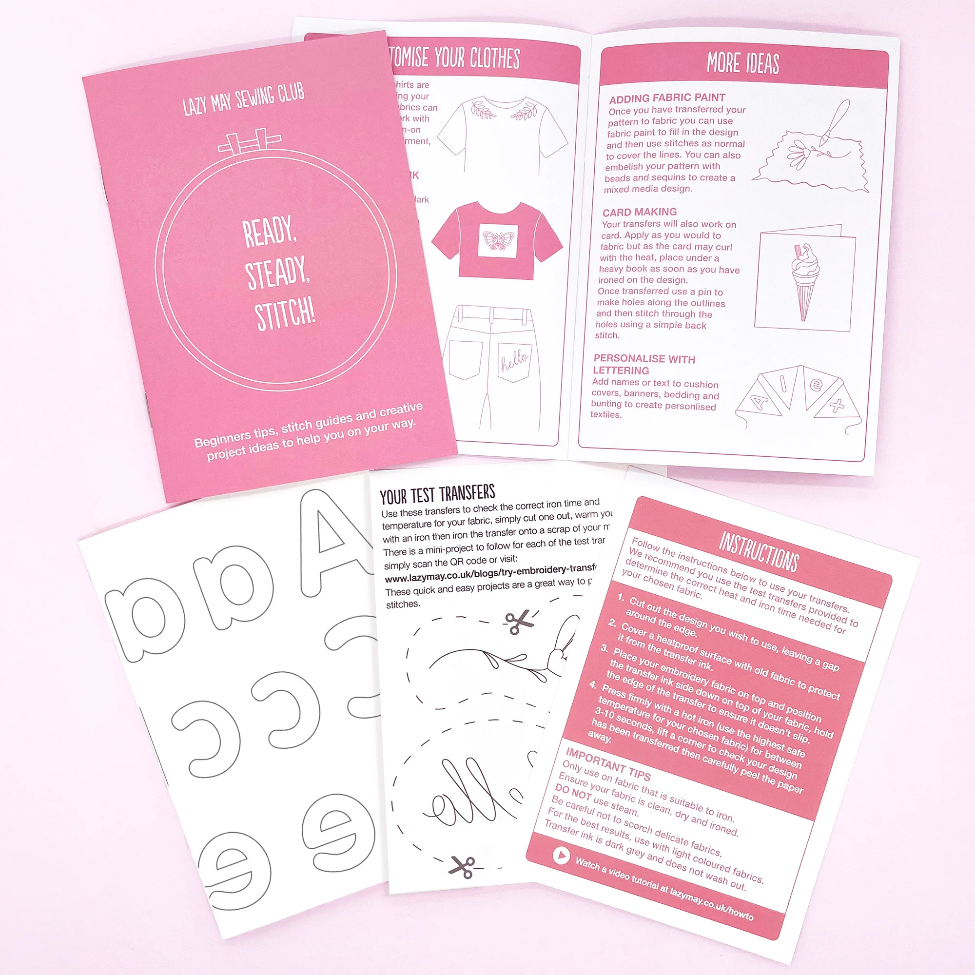 Iron-On Embroidery Patterns: 70+ Alphabet Themed Designs - Image 9