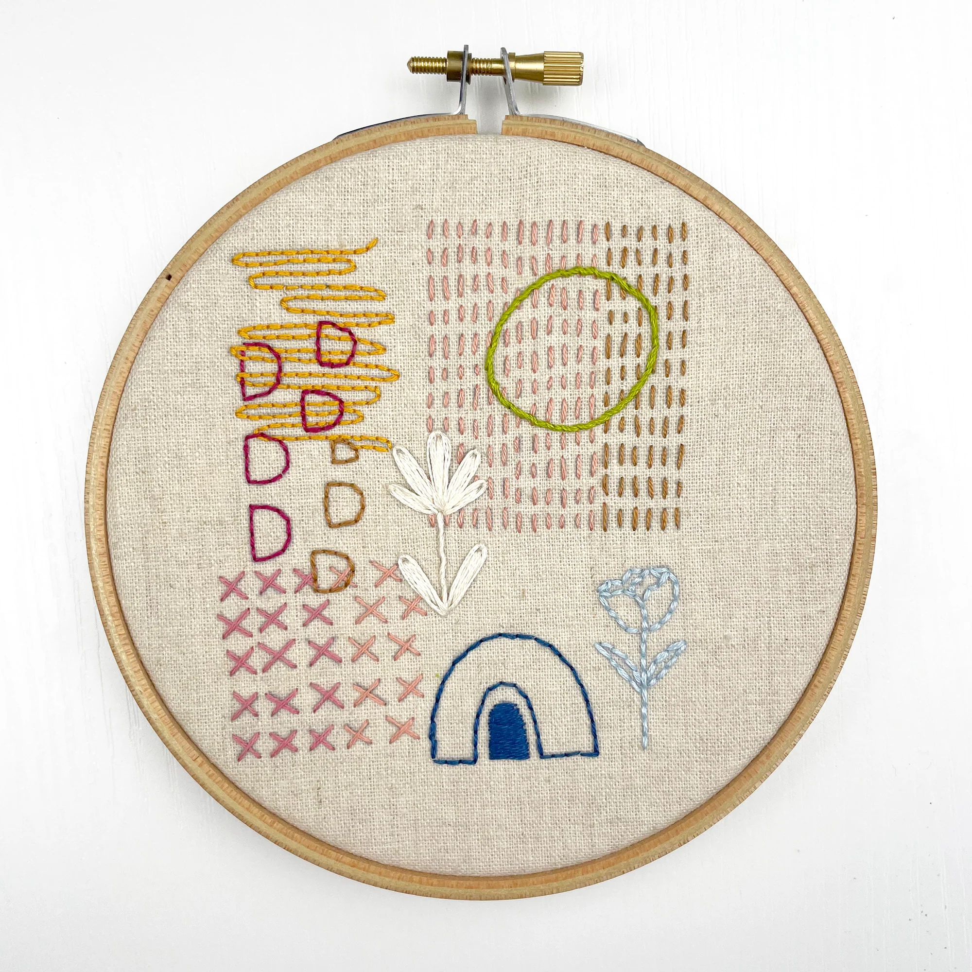 Iron-On Embroidery Patterns: Slow Stitching Textures - Image 6