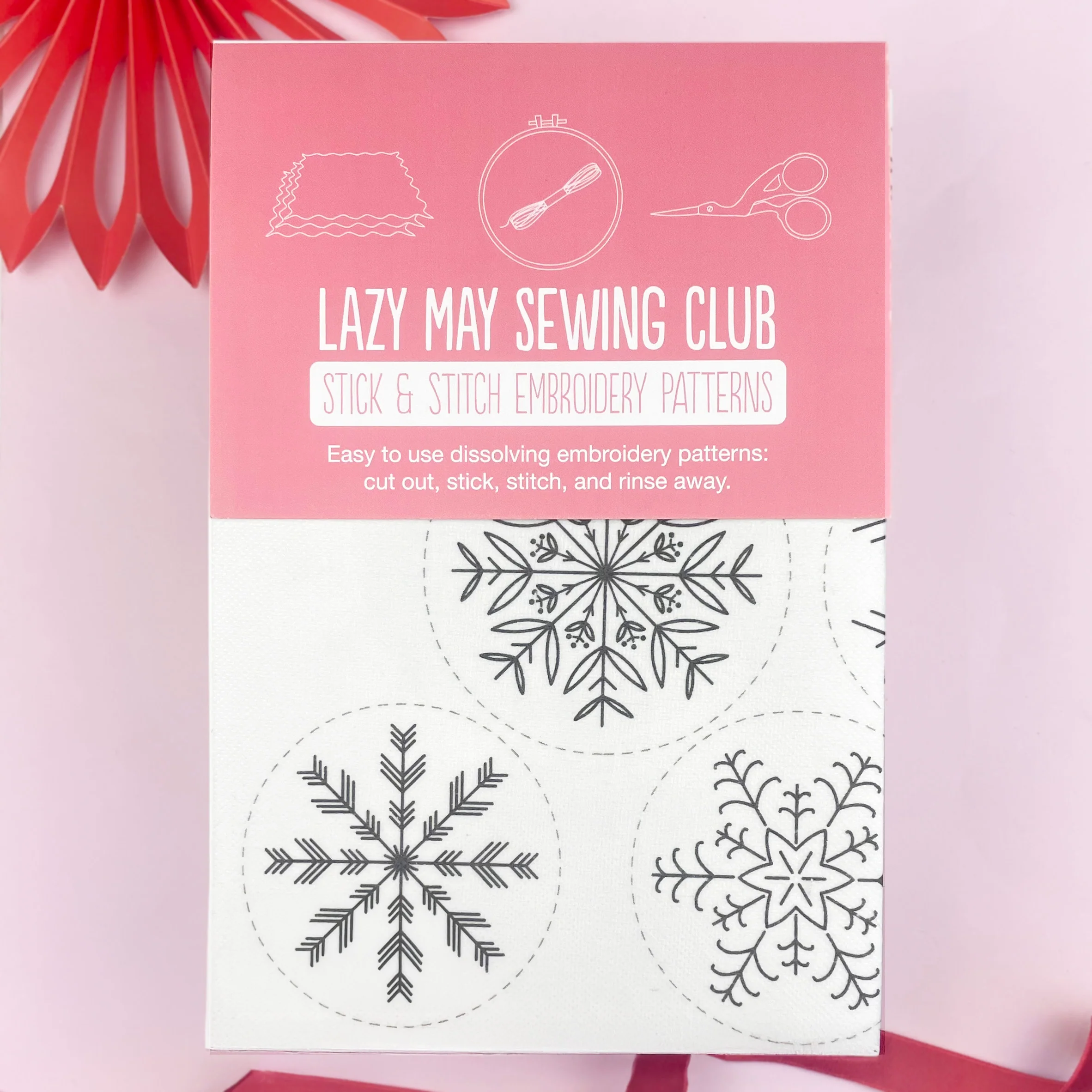 Snowflakes: Stick and Stitch Embroidery Patterns - Image 9