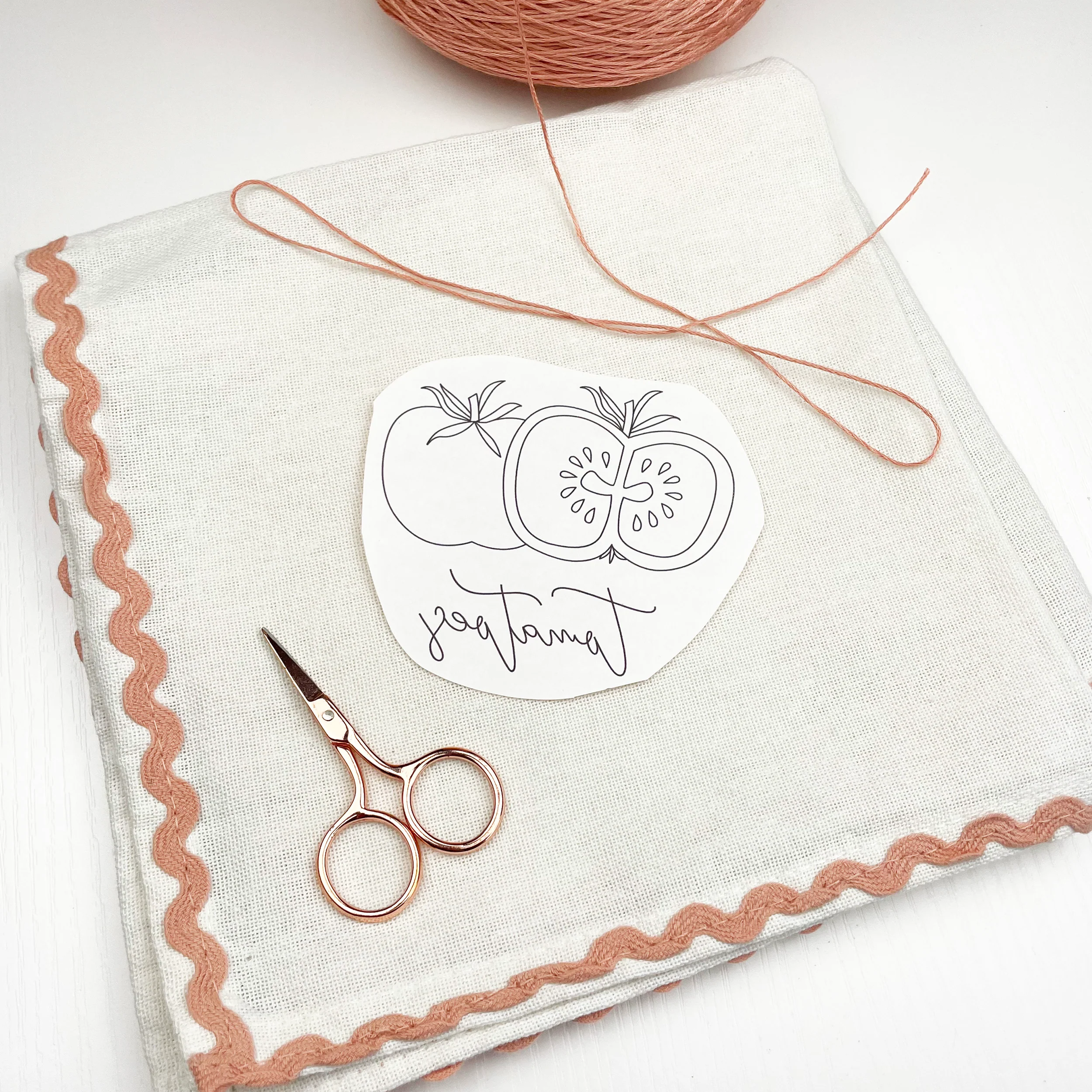 Iron-On Embroidery Patterns: Vegetable Themed Designs - Image 5