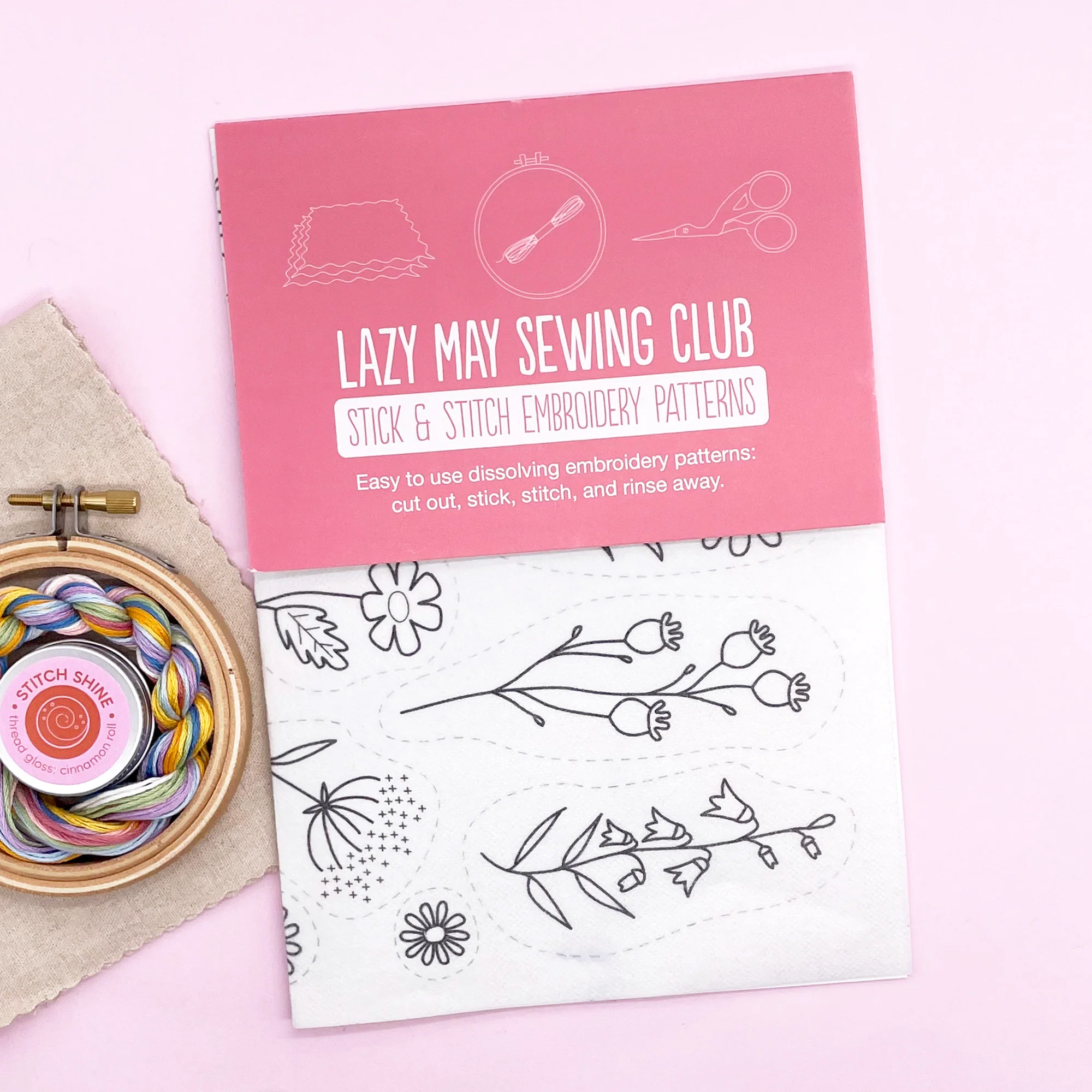 Wildflower Stick and Stitch Embroidery Patterns - Image 8