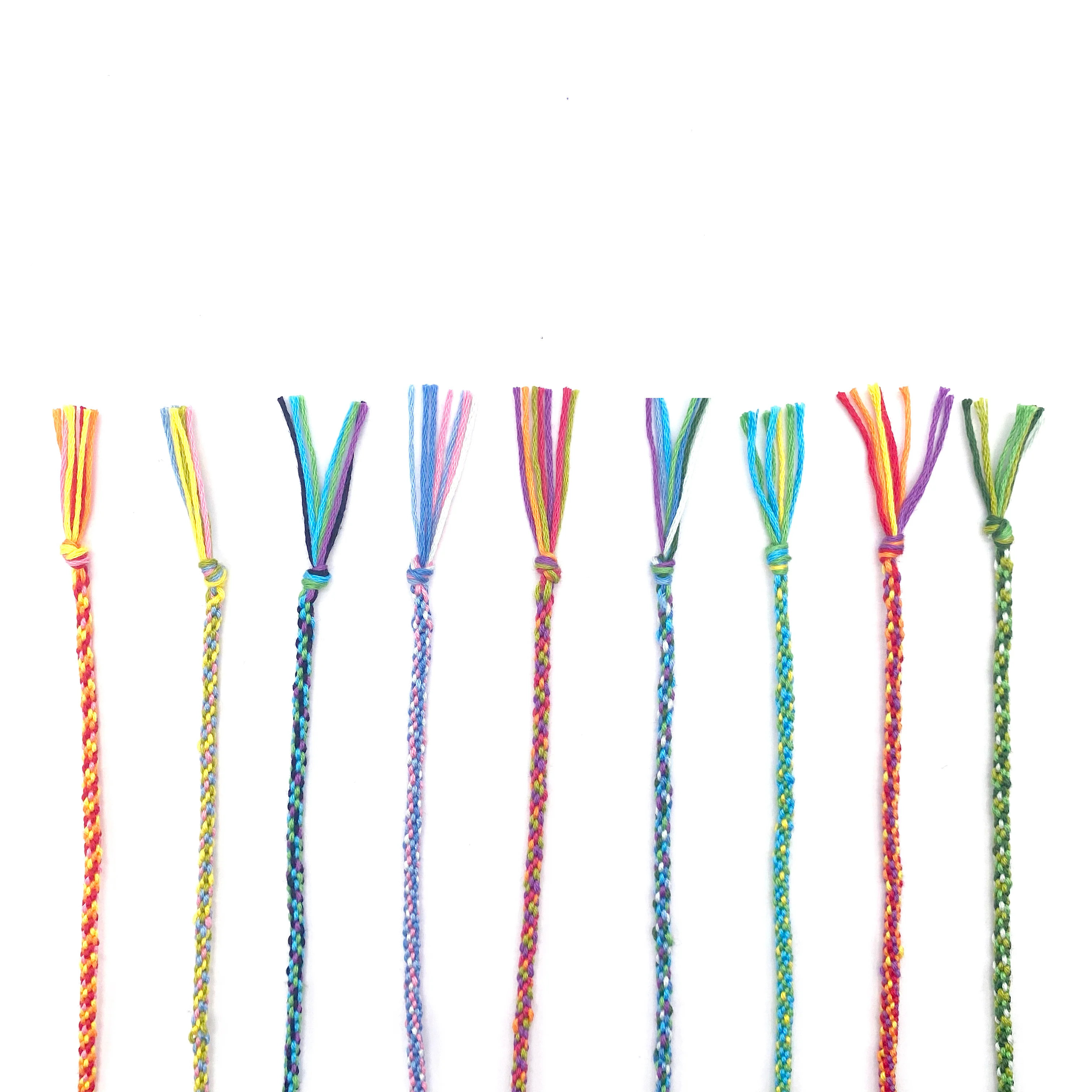 Friendship Bracelet Making Kit: Rainbow Woven - Image 6