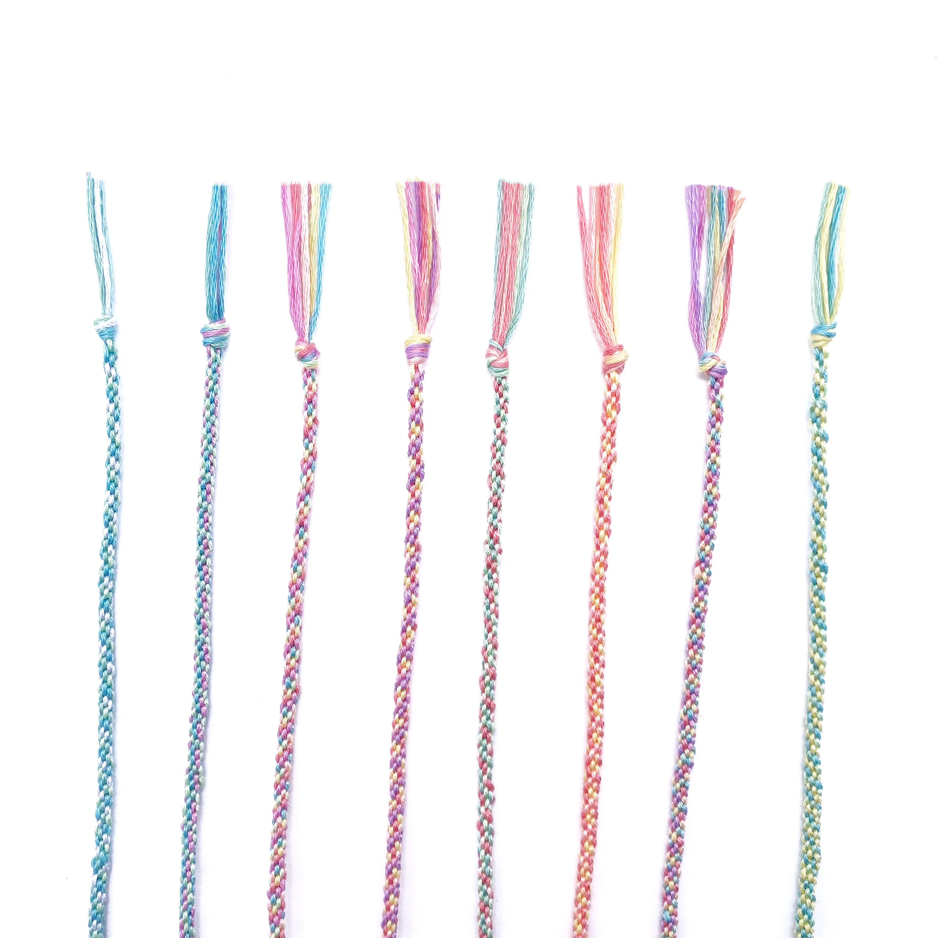 Friendship Bracelet Making Kit: Pastel Woven - Image 5