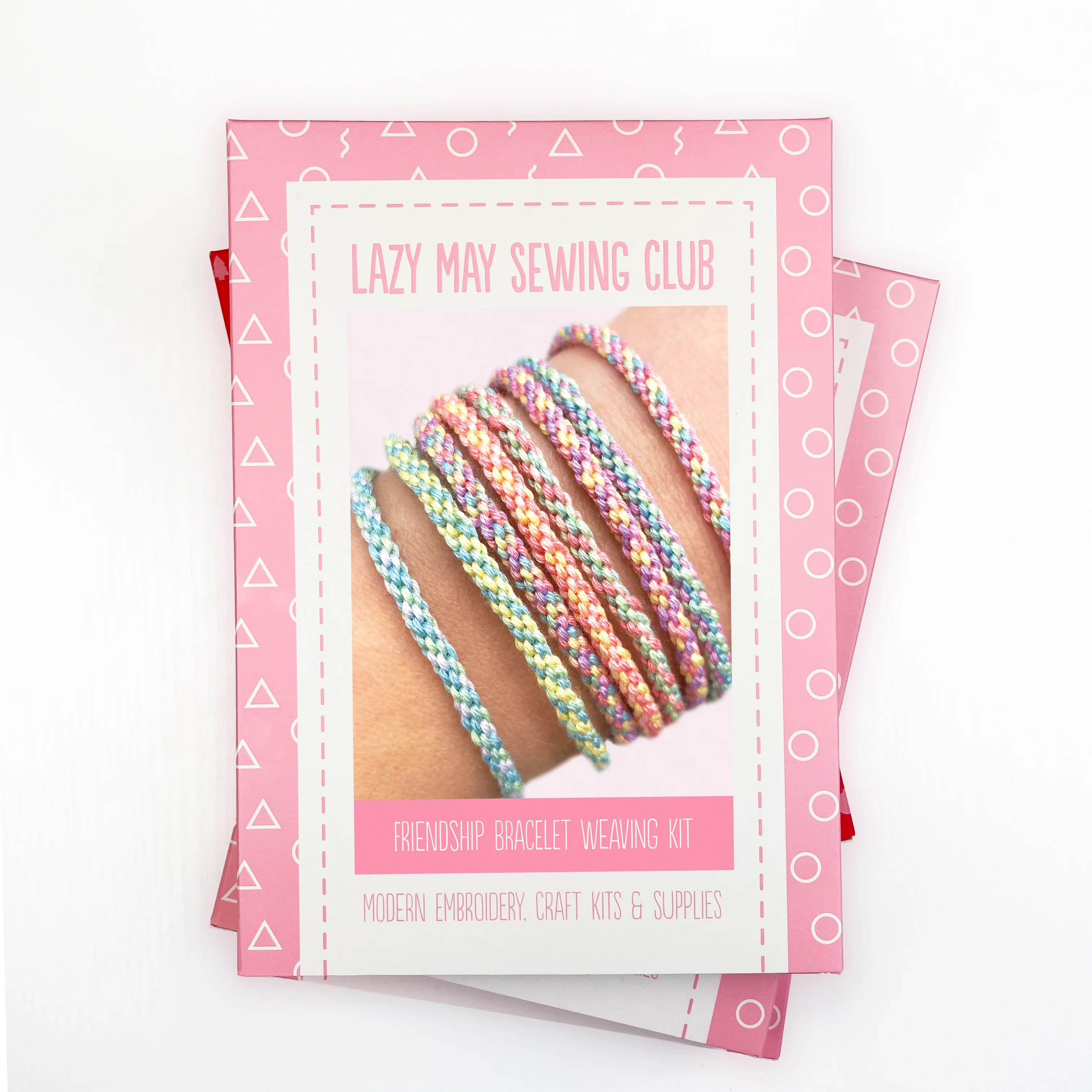 Friendship Bracelet Making Kit: Pastel Woven - Image 7